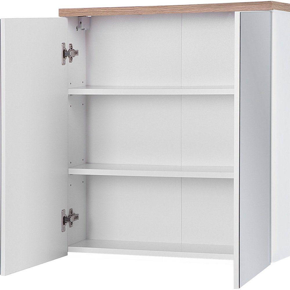 Lomadox Spiegelschrank LUTON-56 mit LED-Beleuchtung, B/H/T ca. 60/70/20 cm günstig online kaufen