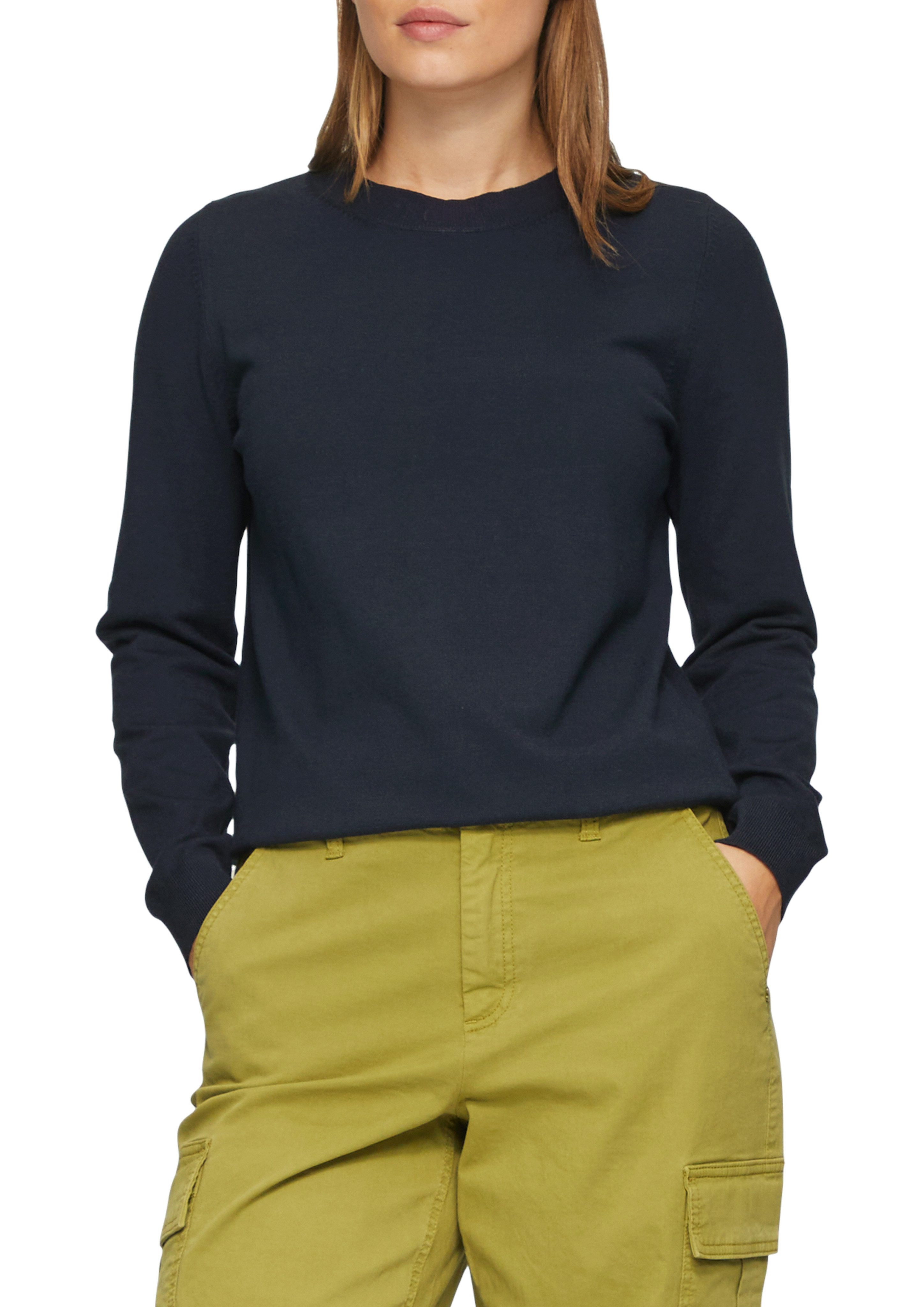 s.Oliver Strickpullover mit Stehkragen günstig online kaufen