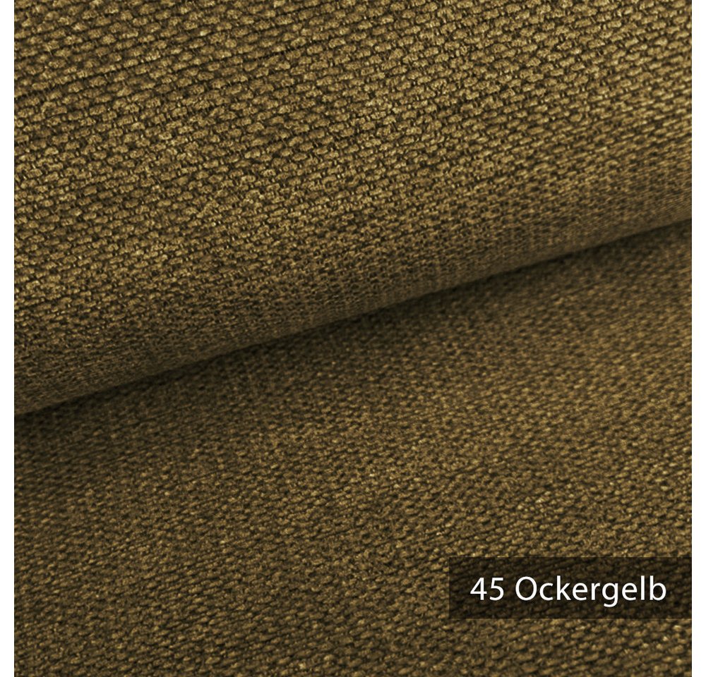 Thumbnail - novely® Stoff MUDAU SOFT Chenille-Polsterstoff Melierter Möbelstoff, Struktur-Stoff, Strapazierfähig, Samtweich, Meterwa...
