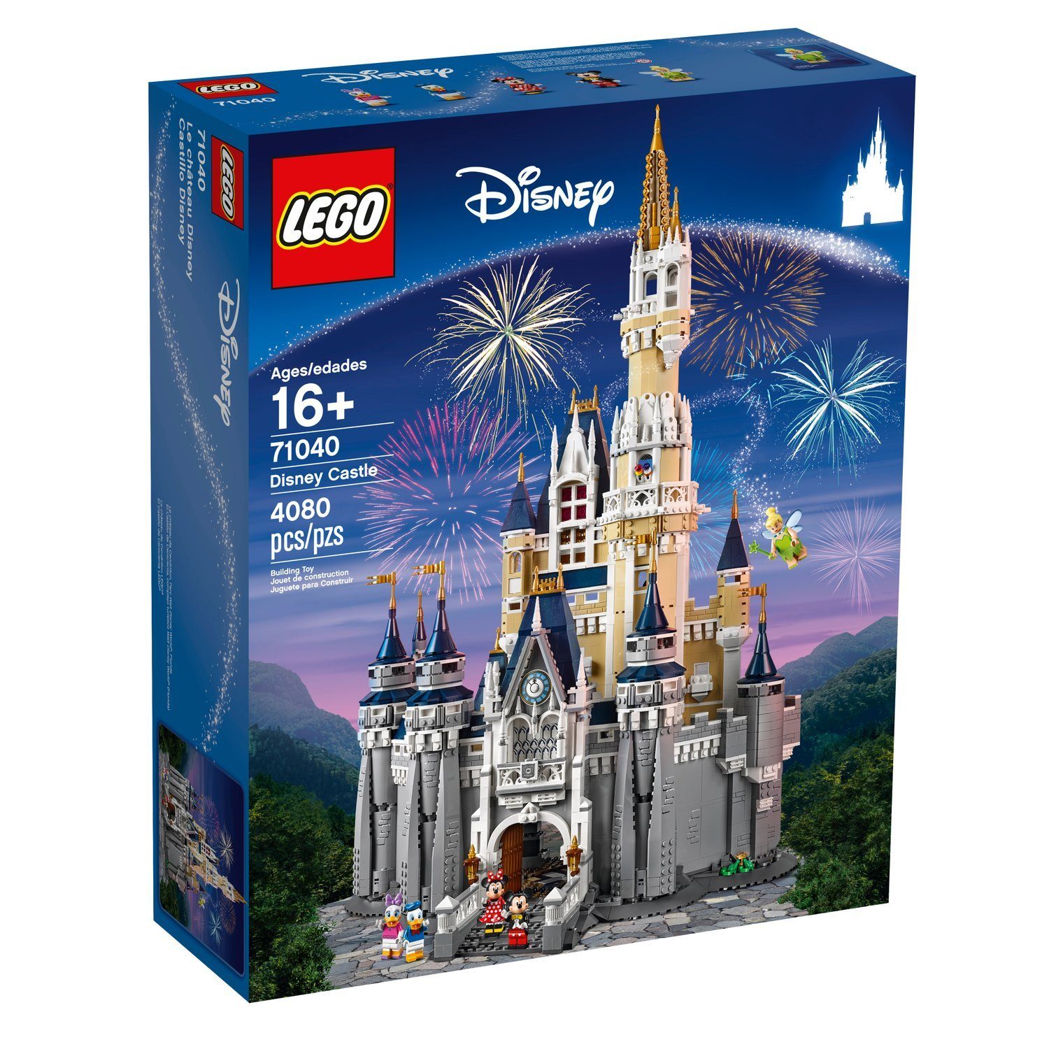 LEGO® LEGO 71040 ICONS Das Disney Schloss Spielbausteine, (Set, 4080 St) günstig online kaufen