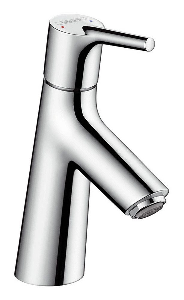 hansgrohe Waschtischarmatur Talis S 80 Waschtischmischer mit Zugstangen-Ablaufgarnitur