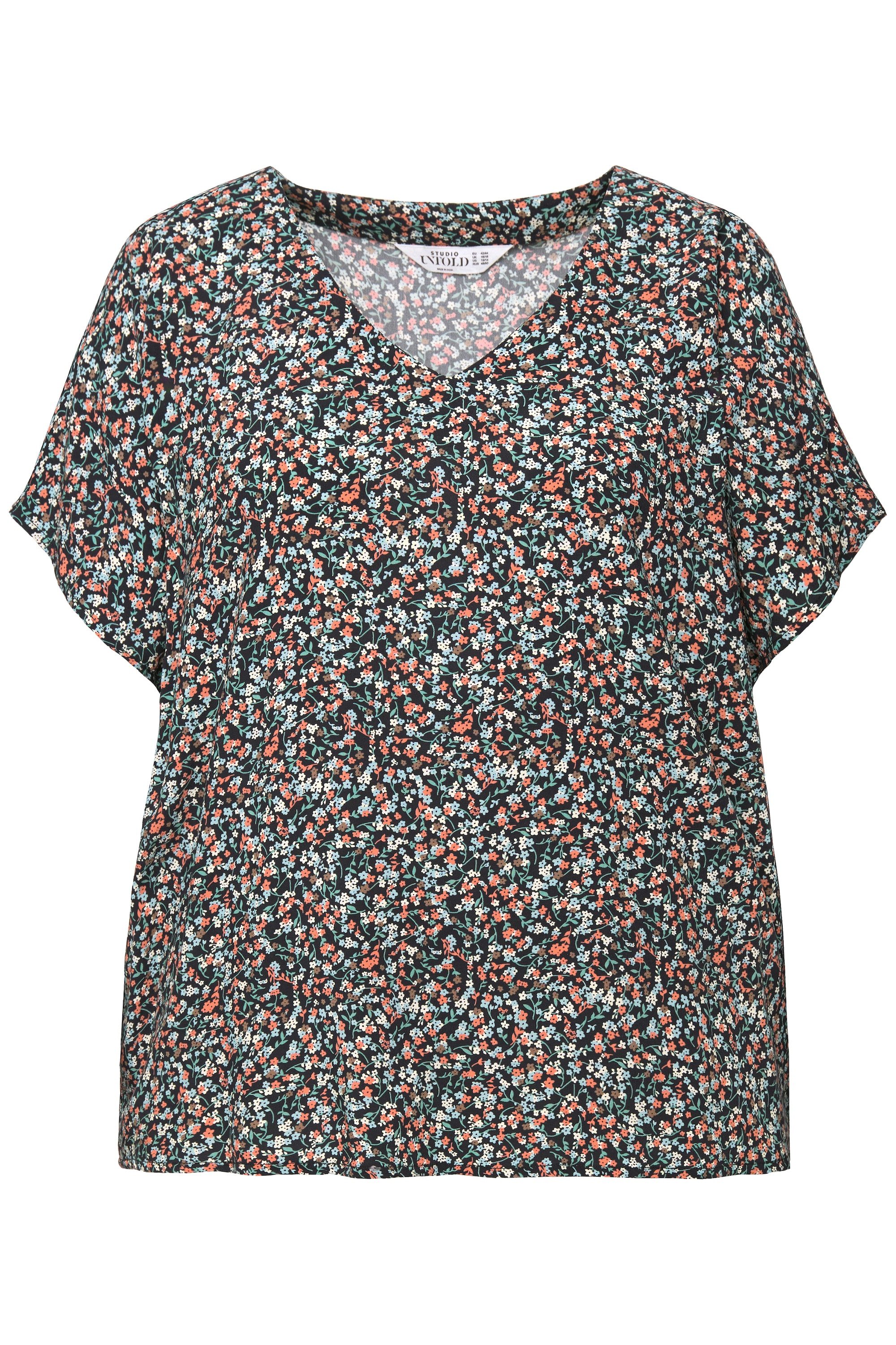 Studio Untold Druckbluse Blusenshirt oversized Flower günstig online kaufen