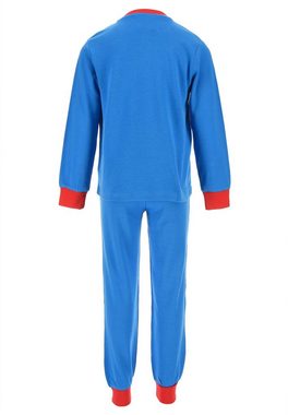 The AVENGERS Schlafanzug Captain America Hulk Iron Man Kinder Jungen Pyjama langarm Nachtwäsche (2 tlg)