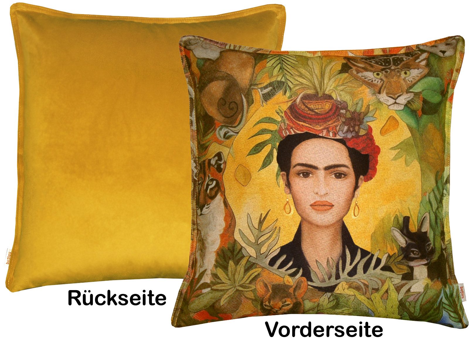 beties Kissenhülle POP-Collection, (1 Stück), Gobelin/Samt günstig online kaufen