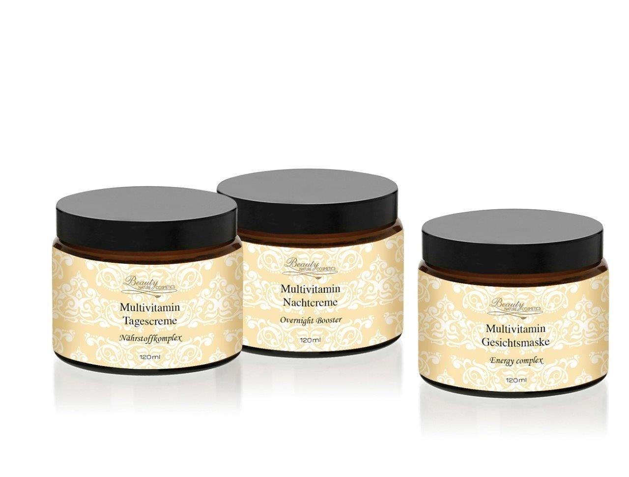 Anti-Aging-Augencreme Reichhaltiges Multivitamin Gesichtspflege Set