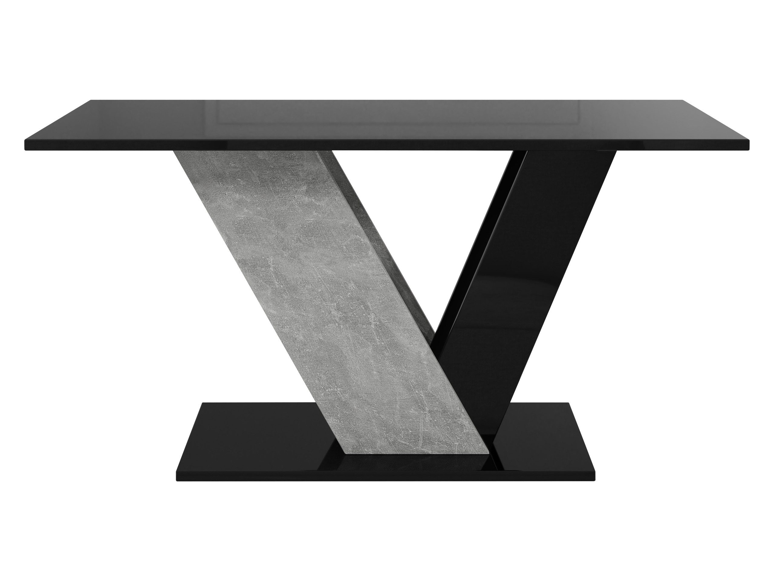 MIRJAN24 Couchtisch Dubai, 100x60x55 cm, Rechteck, moderne Form