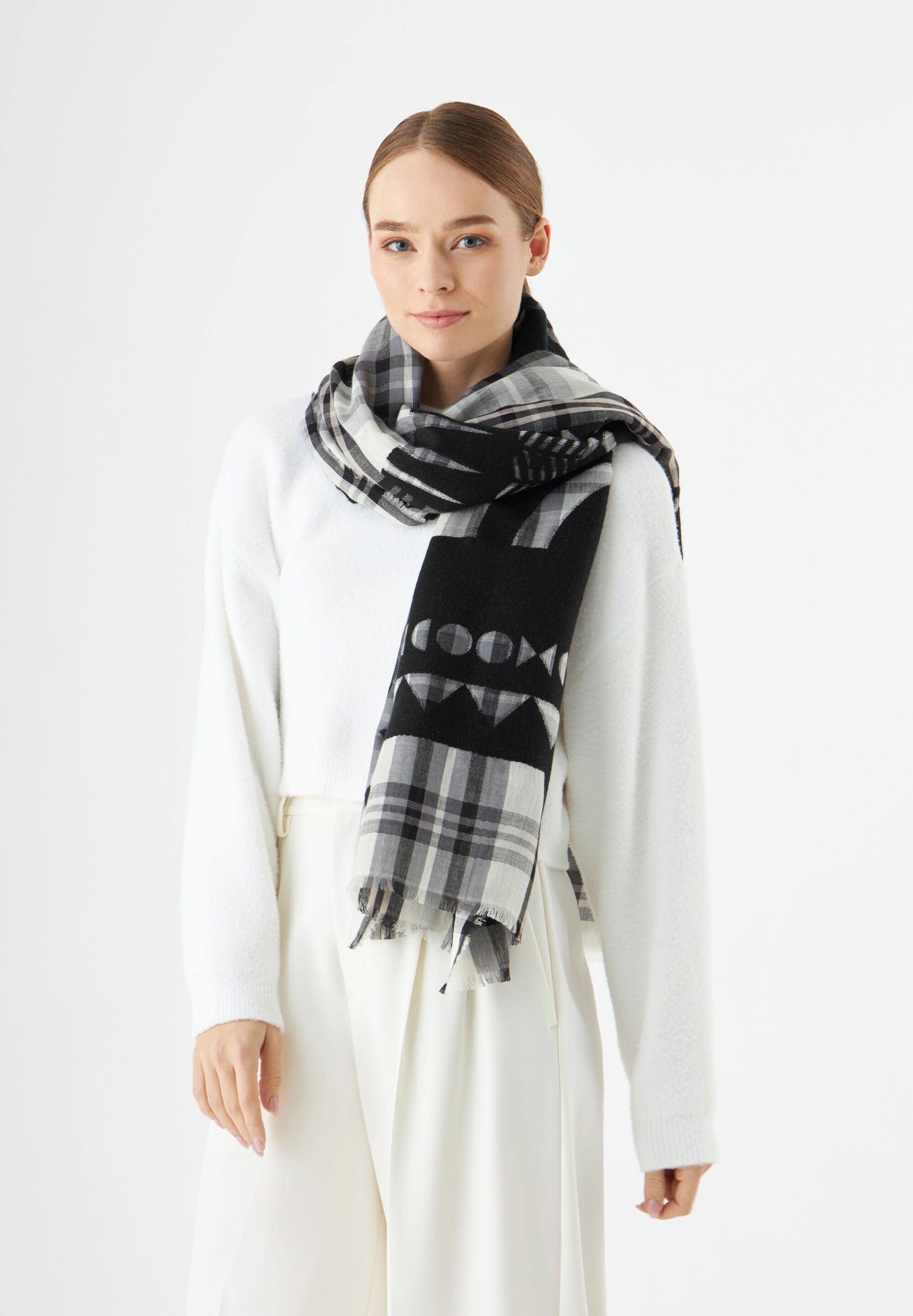 Codello Modeschal, (1-St), mit Karomuster