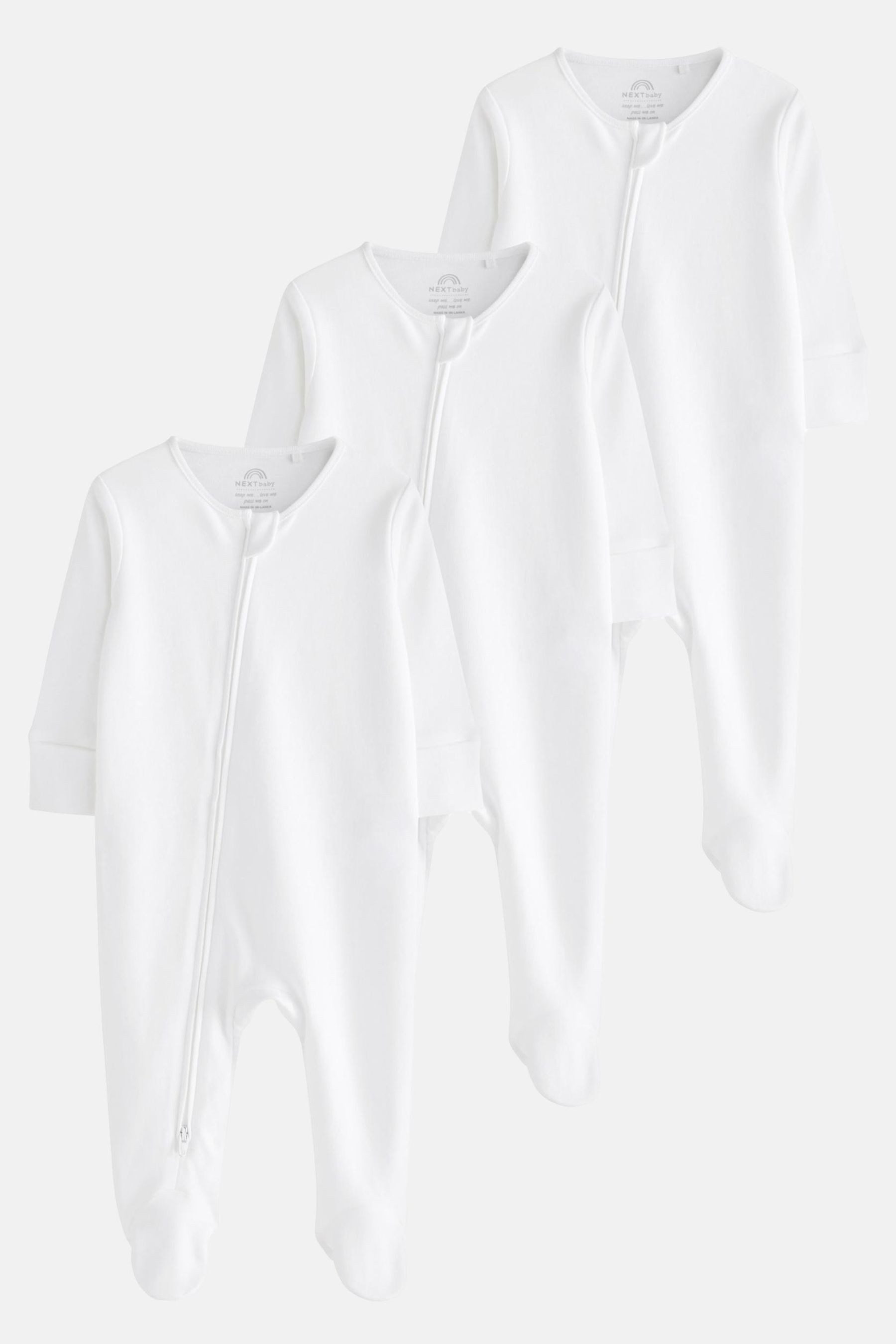 Next Schlafoverall Essential Babyschlafanzüge, 3er-Pack (3-tlg)