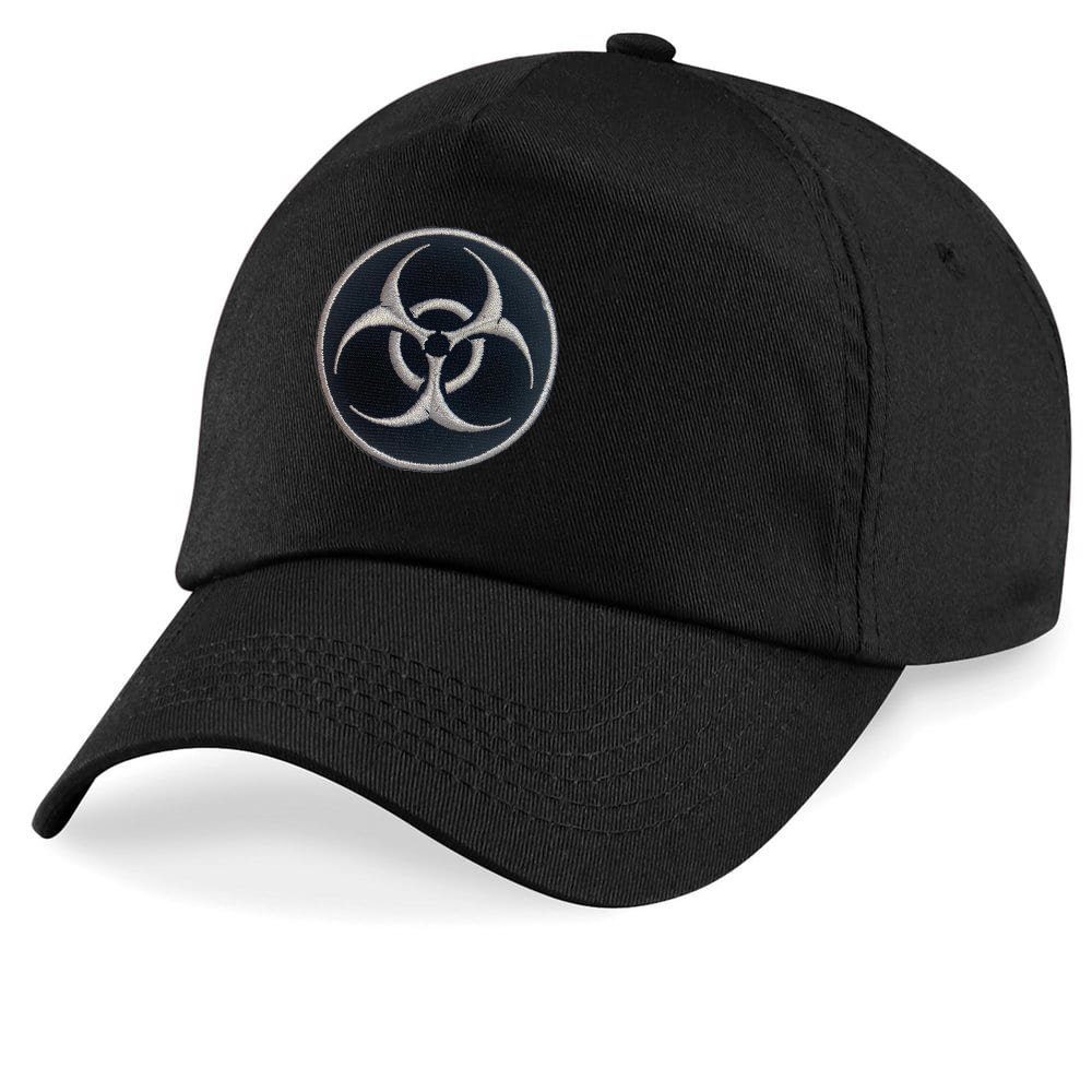 Blondie & Brownie Baseball Cap Kinder Biohazard Gefahrengut Giftig Apokalypse Patch Stick Film Kino One Size