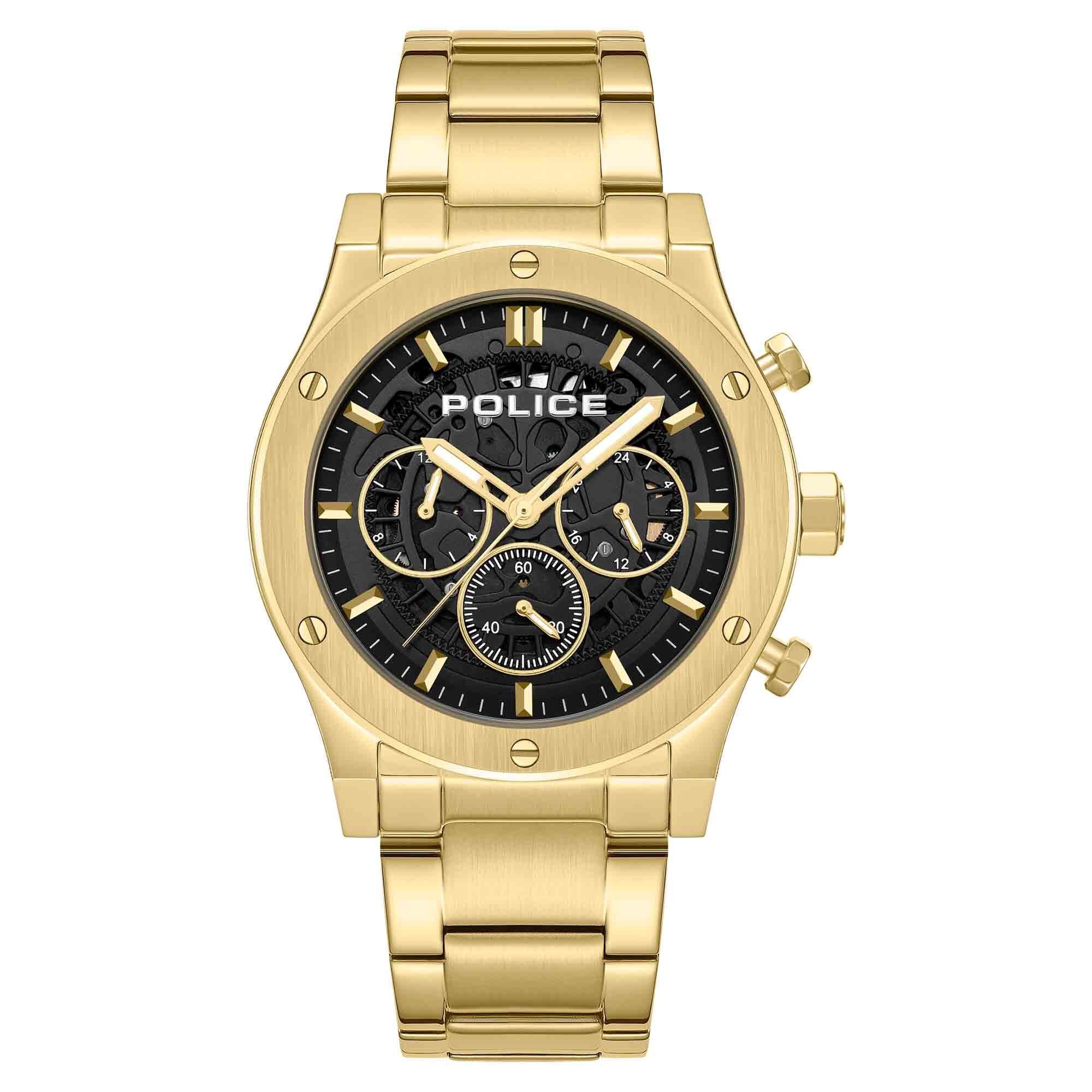 Police Quarzuhr Quarzuhr Herrenuhr 42 mm Quarz Herren