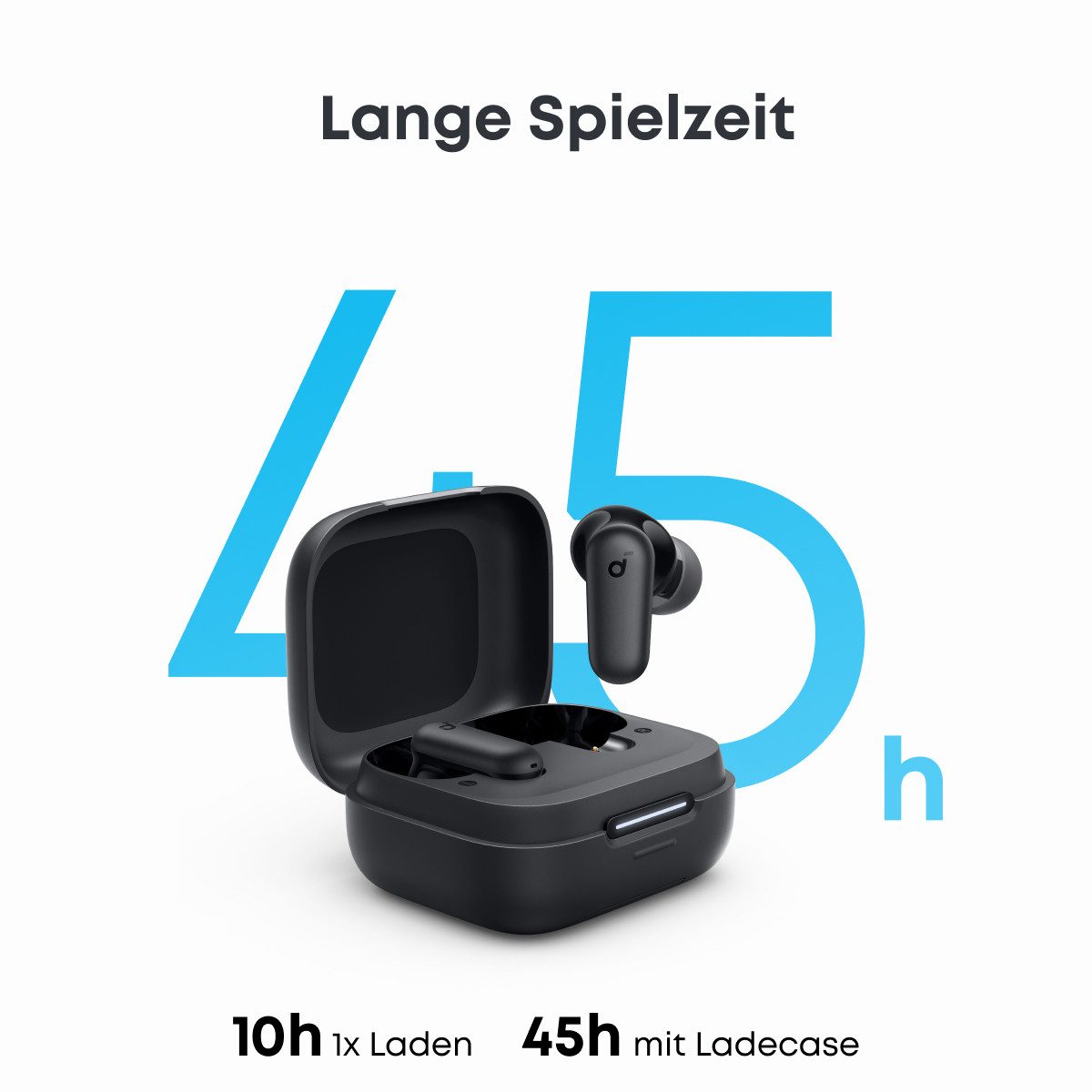 Anker soundcore soundcore Anker P30i Kabellose Ohrhörer Smarter Geräuschunterdrückung Bluetooth-Kopfhörer – Bild 5 von 5