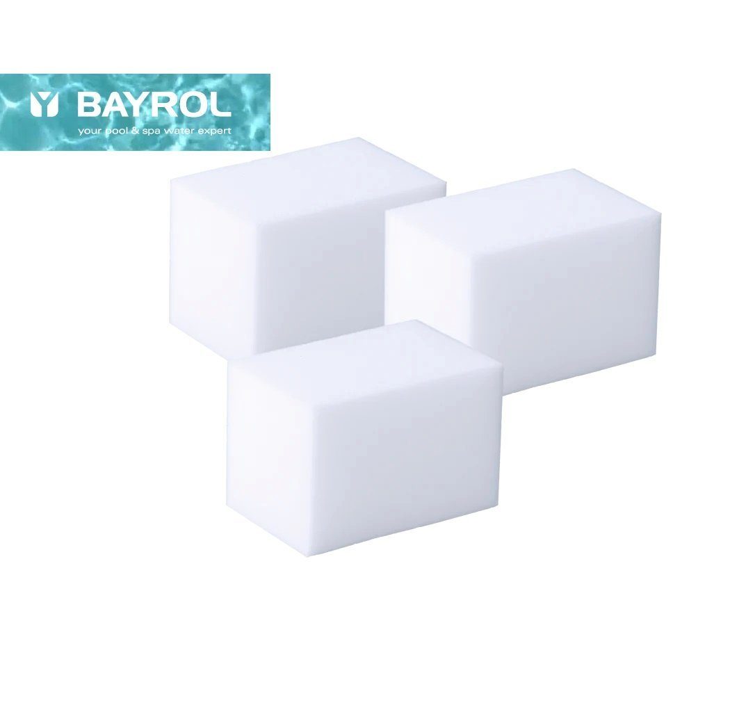 Bayrol Poolbürste Bayrol Reinigungsschwamm für die Wasserlinie Set mit 3 Stück