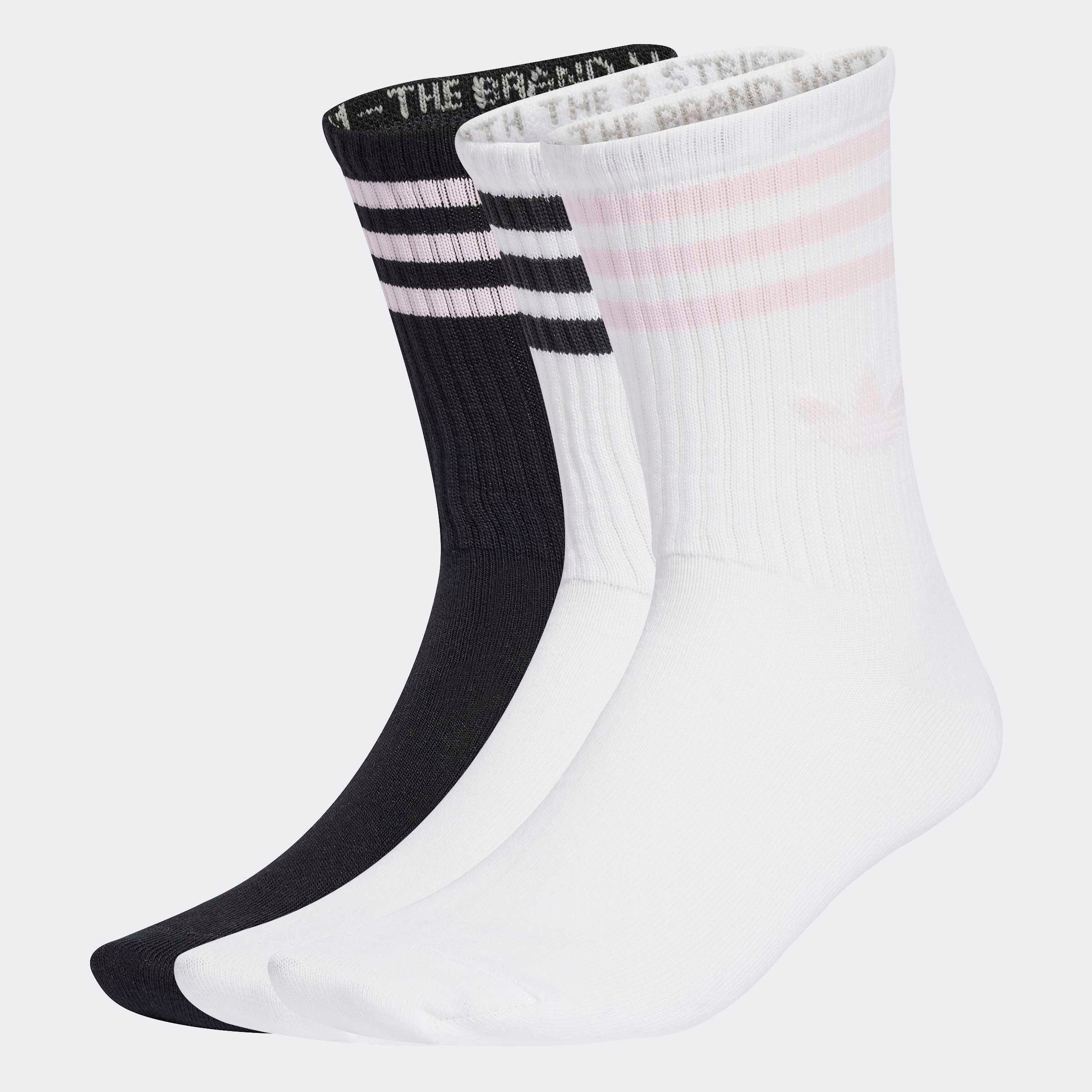 adidas Originals Sportsocken 3S CREW S 3P für Laufen, knöchellang, mit 3-St günstig online kaufen