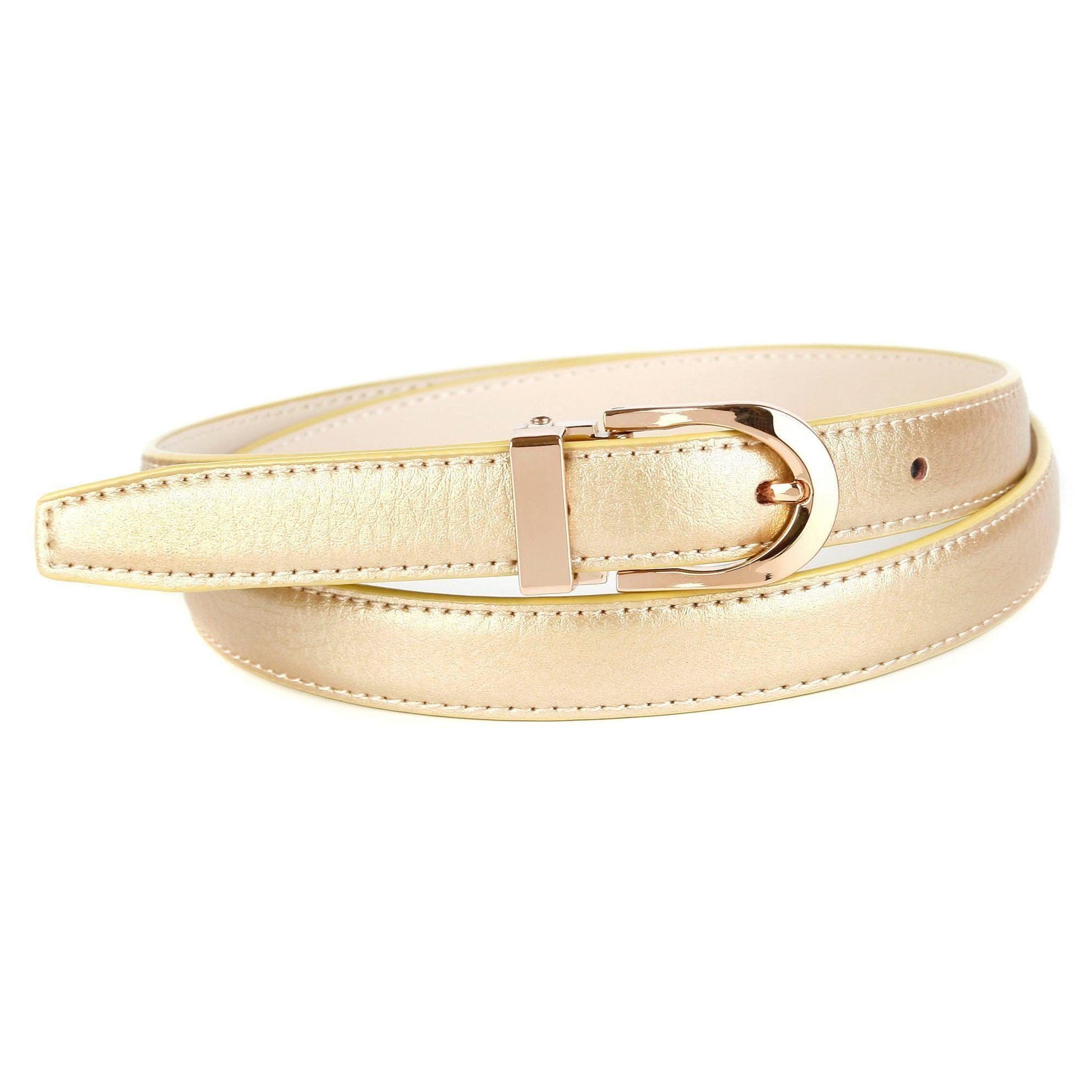 Anthoni Crown Ledergürtel in schmaler Form günstig online kaufen