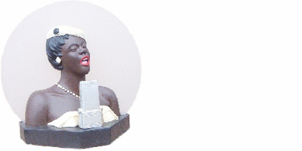 Ausgefallene Tischlampe Stehlampen Sänger Tischleuchte Skulptur Solist Leuchte JVmoebel