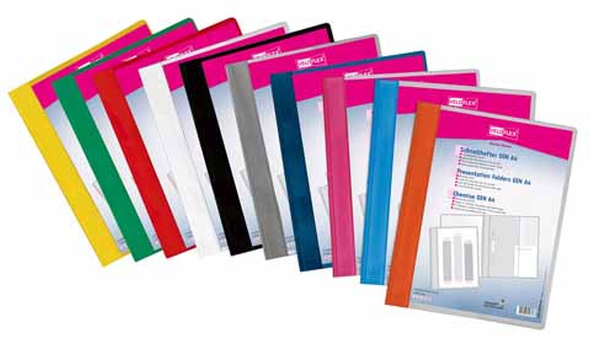 VELOFLEX Hefter VeloflexSchnellhefter A4 hellblau