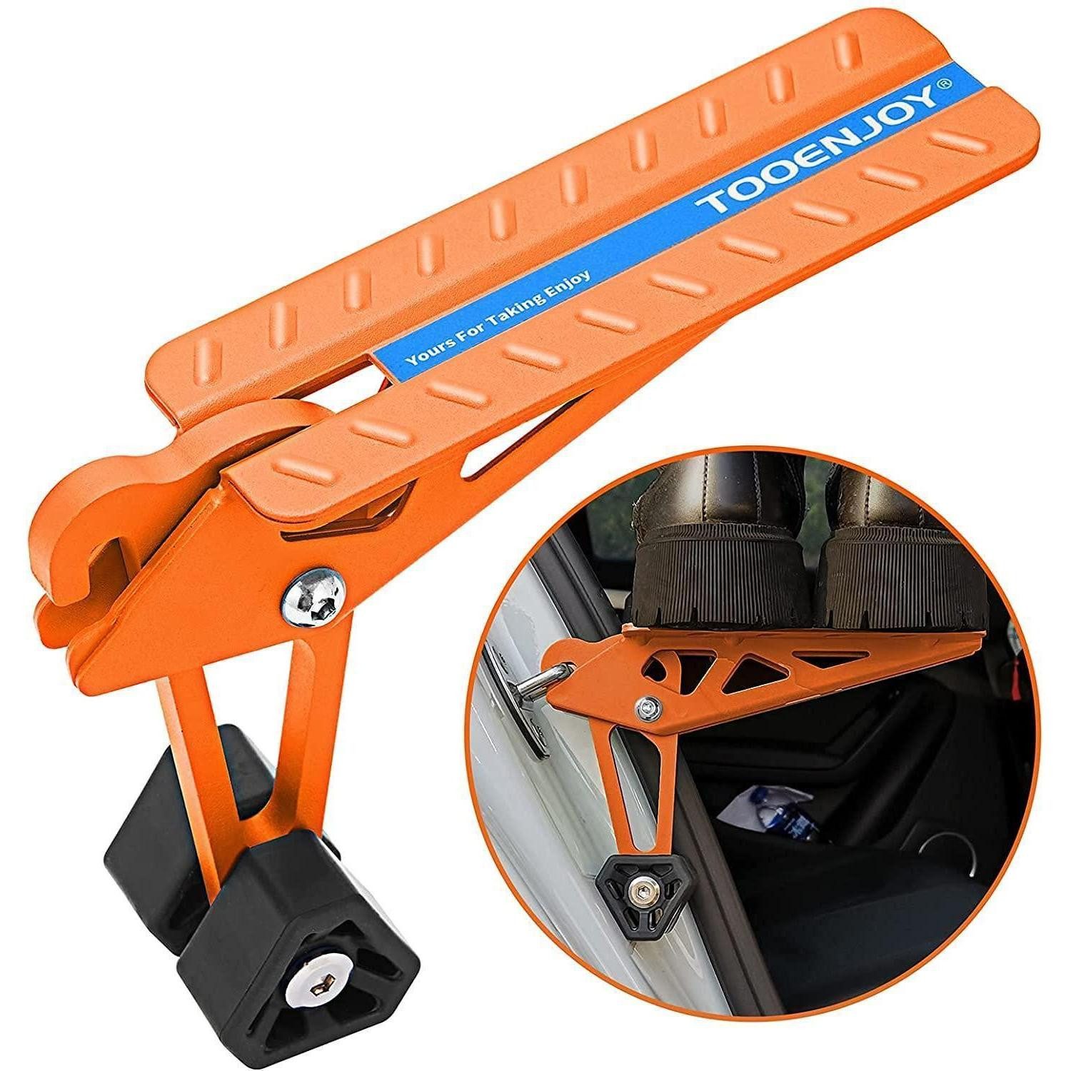 LuxusKollektion Auffahrrampe Türstufe Auto Pedal Dachzugang Autowaschen Zubehör SUV LKW Orange