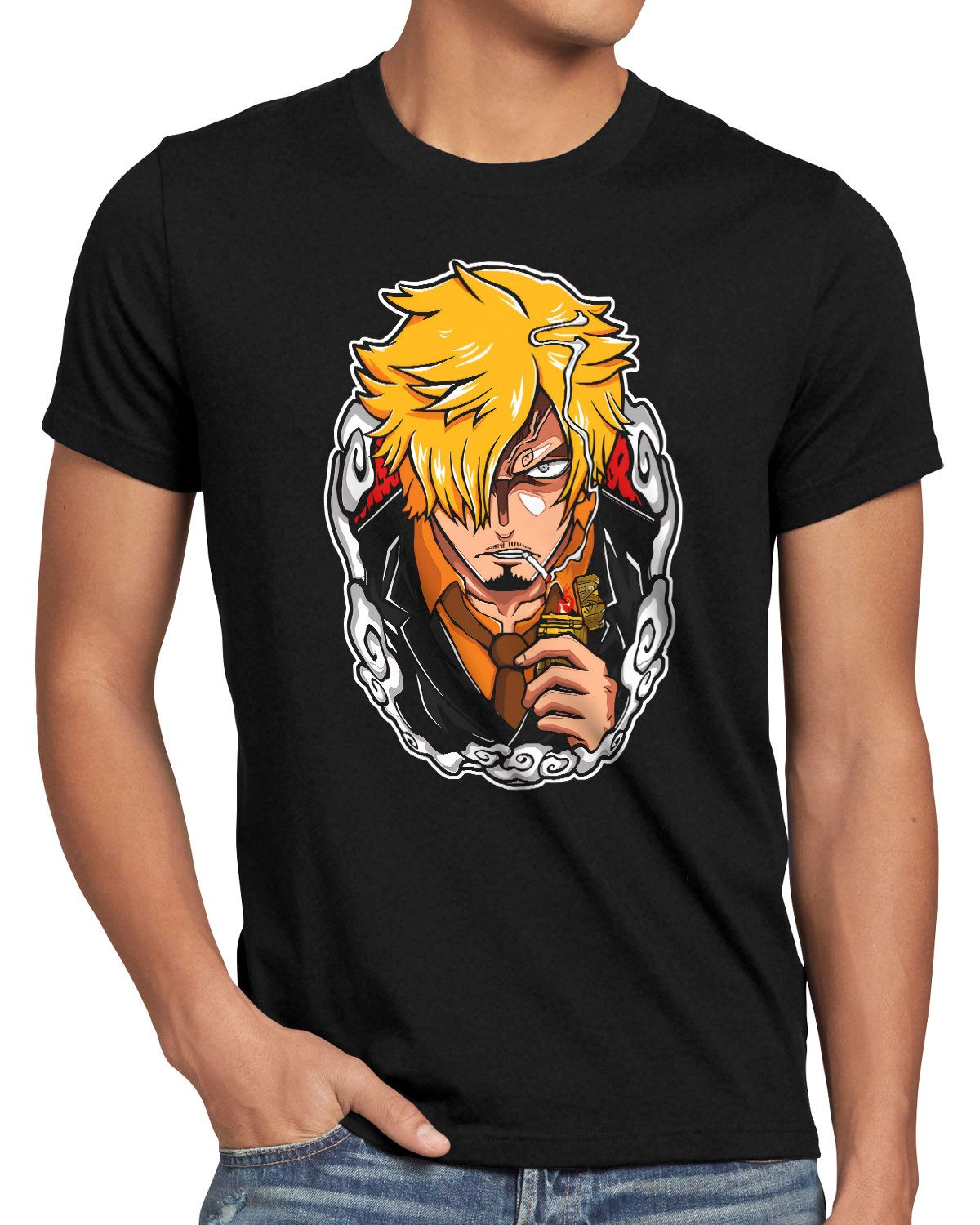 style3 T-Shirt one piece ruffy luffy monkey strohhut strawhat zorro sanji nami robin