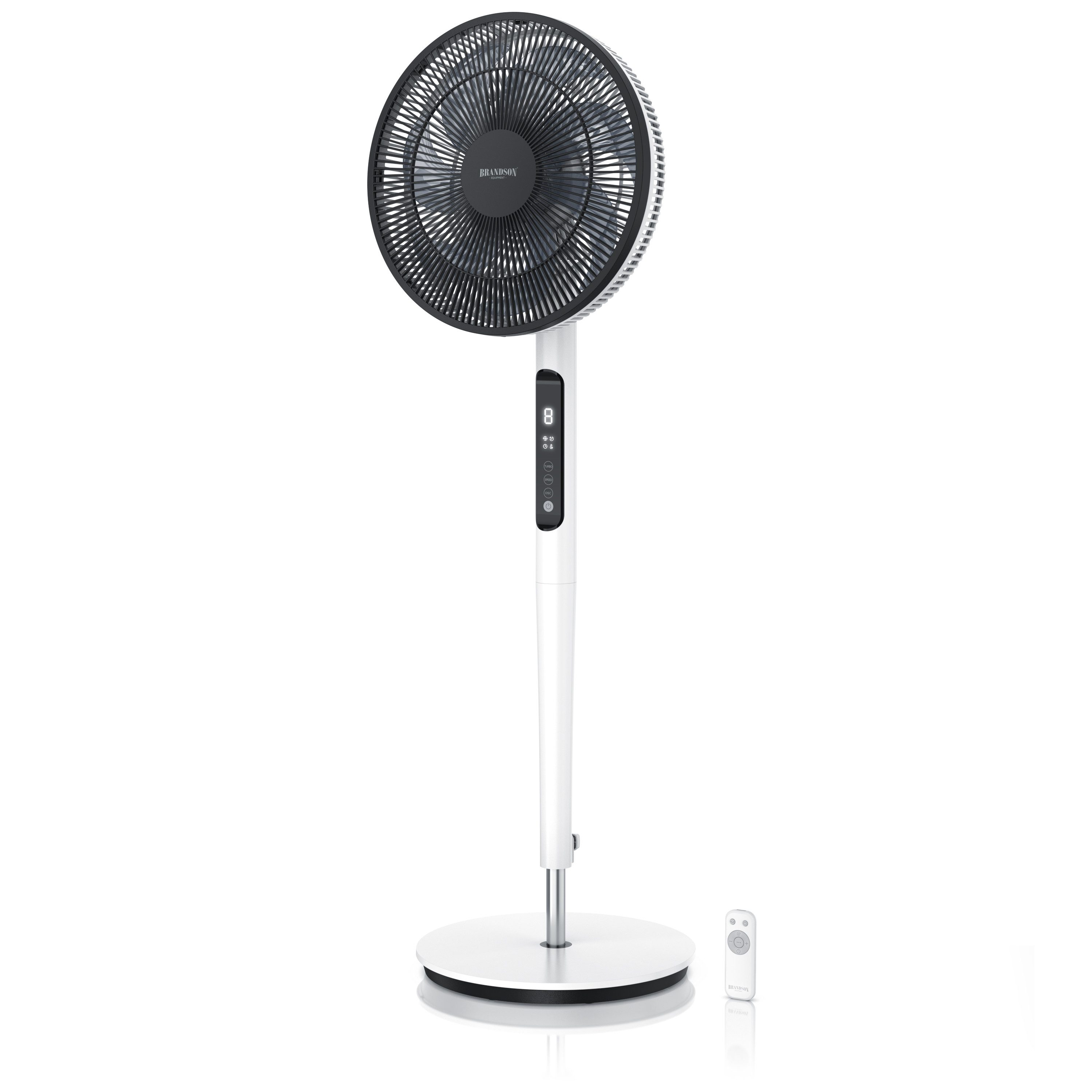 Brandson Standventilator DC, leise, energiesparend, Oszillation, günstig online kaufen