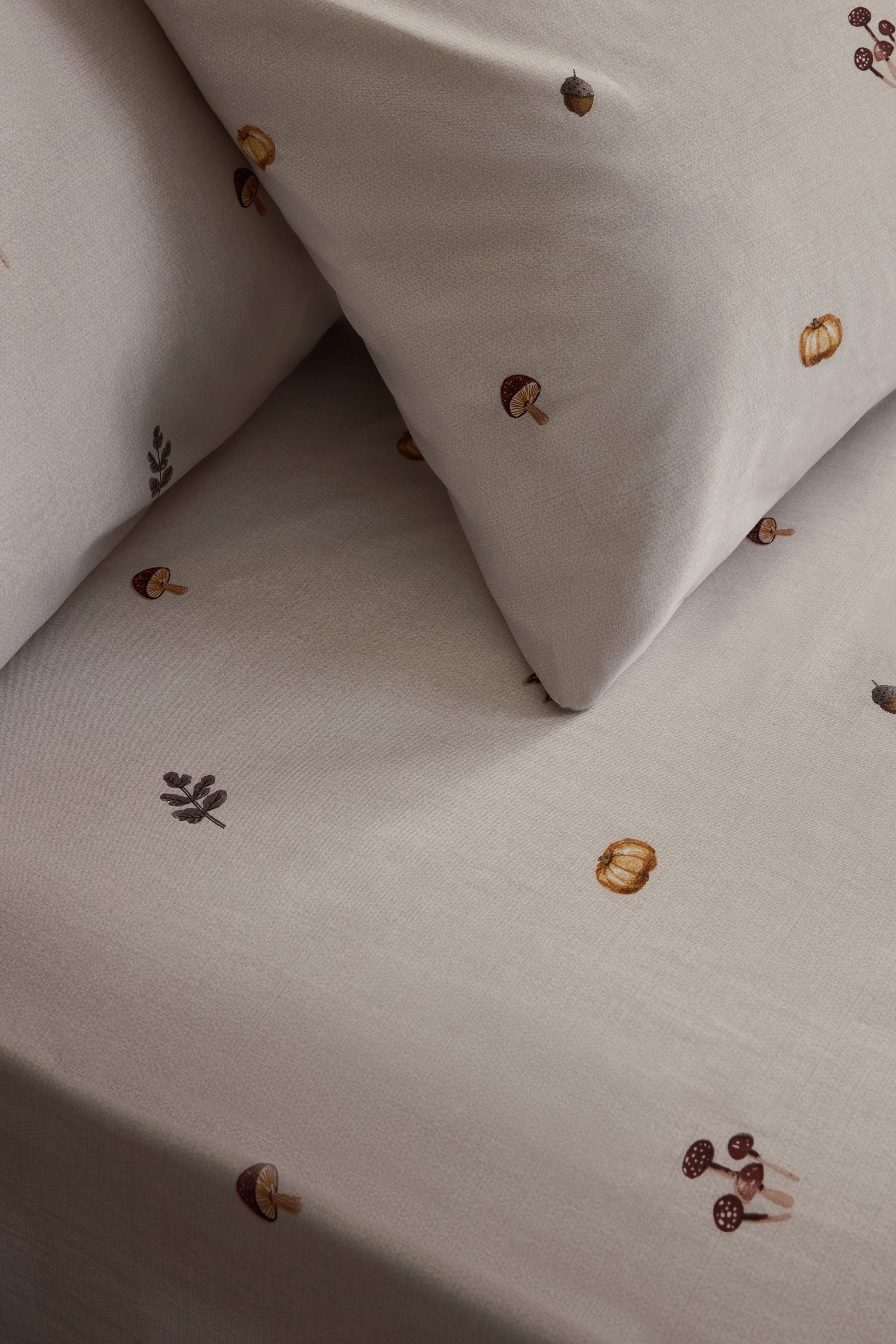 Next Spannbettlaken Spannbettlaken und Kissenbezug, Herbstkürbis, günstig online kaufen