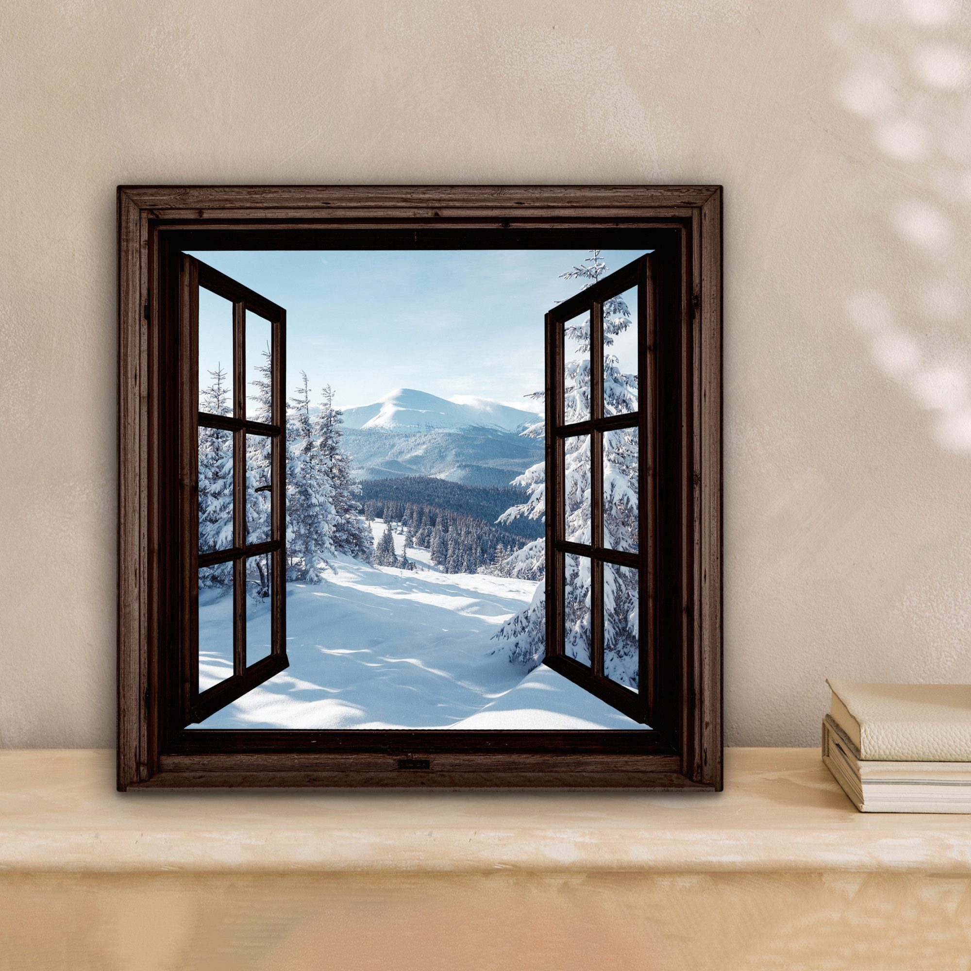 OneMillionCanvasses® Leinwandbild Winter - Landschaft - günstig online kaufen