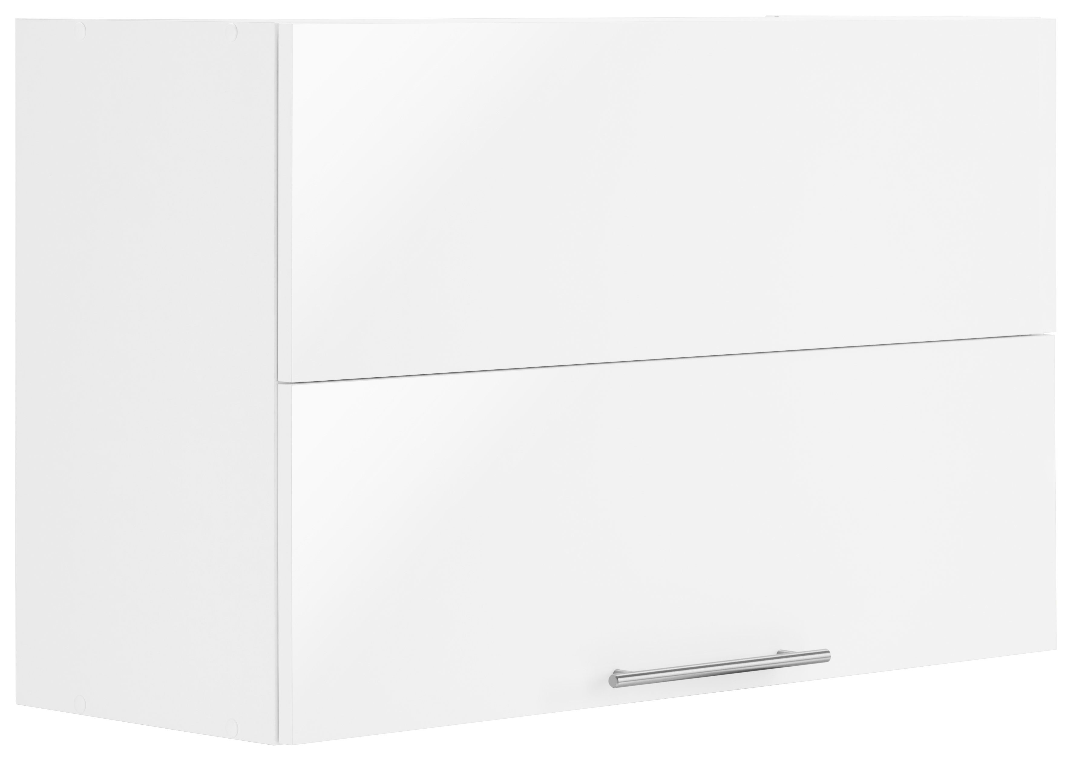 wiho Küchen Faltlifthängeschrank Cali Breite 90 cm Front: Weiß Glanz, Korpus: weiß | Weiß