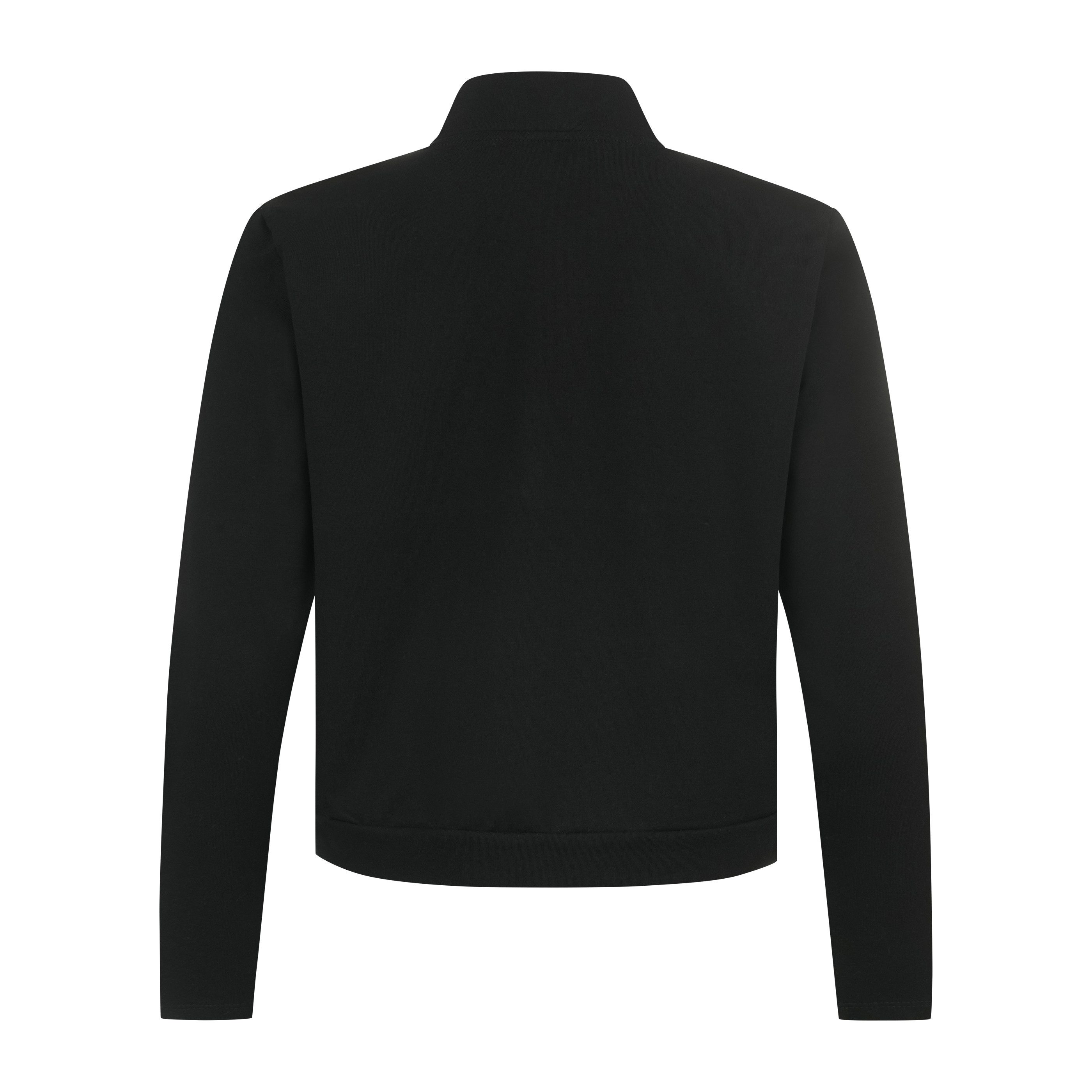 Evoni Kurzblazer für Damen schwarz, elegant, kragenlos, Rundhalsausschnitt günstig online kaufen