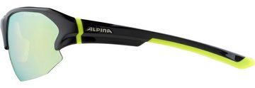 Alpina Sports Sonnenbrille LYRON HR BLACK-NEON YELLOW GLOSS