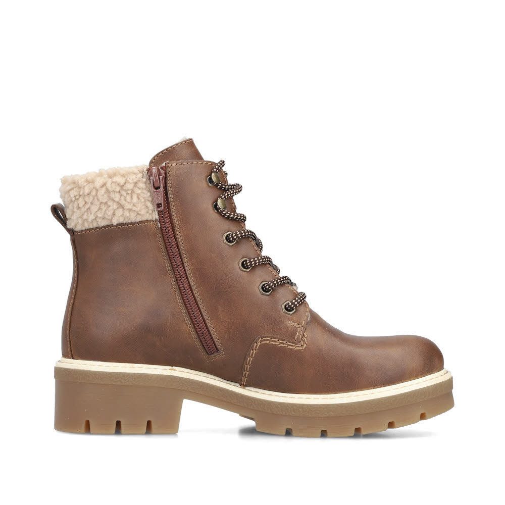 Rieker HWK Damen Stiefelette Schnürstiefelette