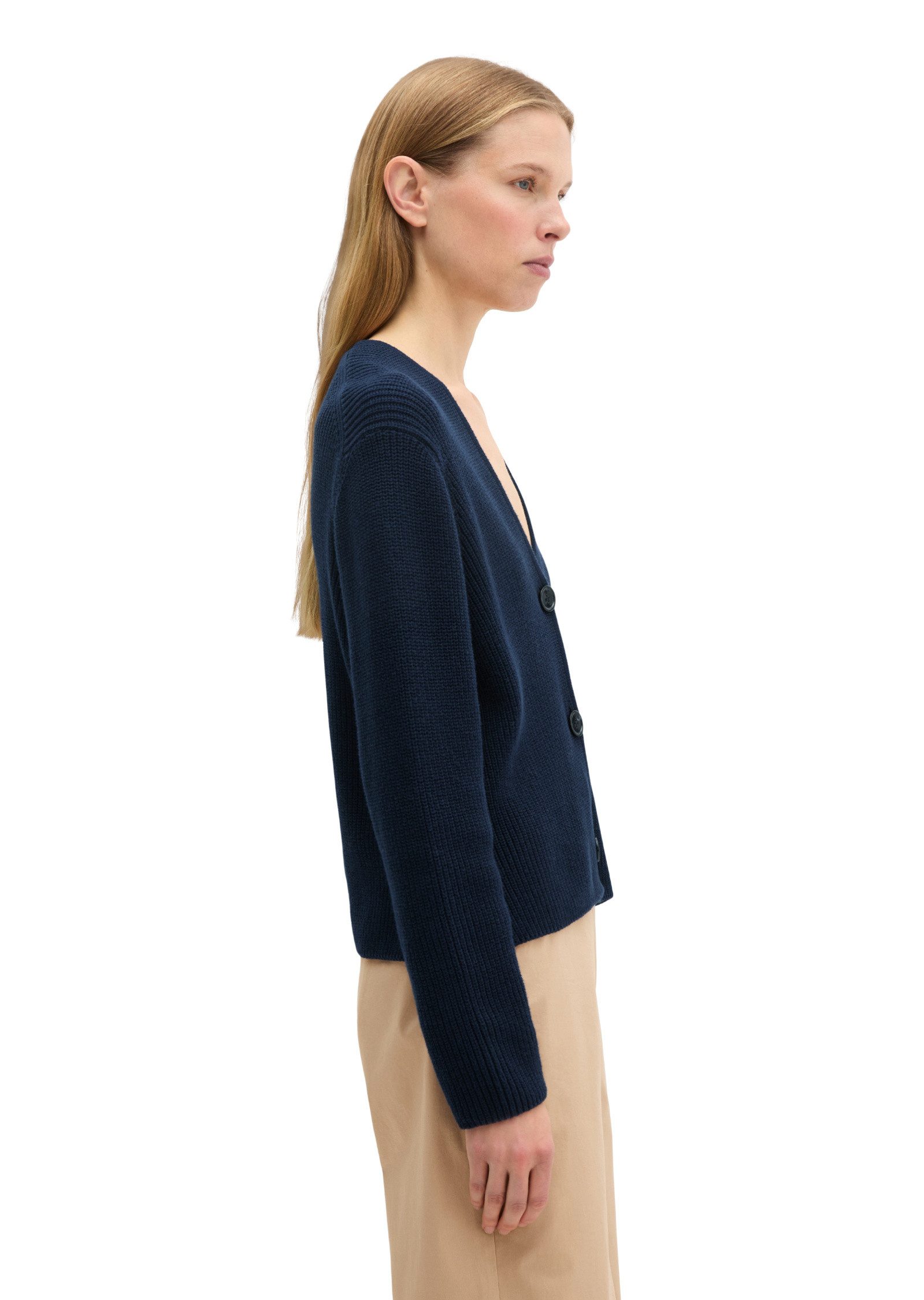 Marc O'Polo Cardigan aus Heavy-Weight-Organic-Cotton günstig online kaufen