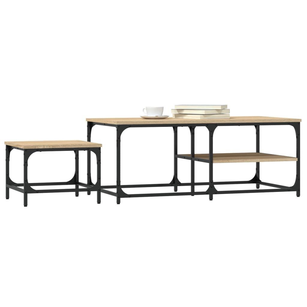 vidaXL Couchtisch Satztische 2 Stk. Sonoma-Eiche günstig online kaufen