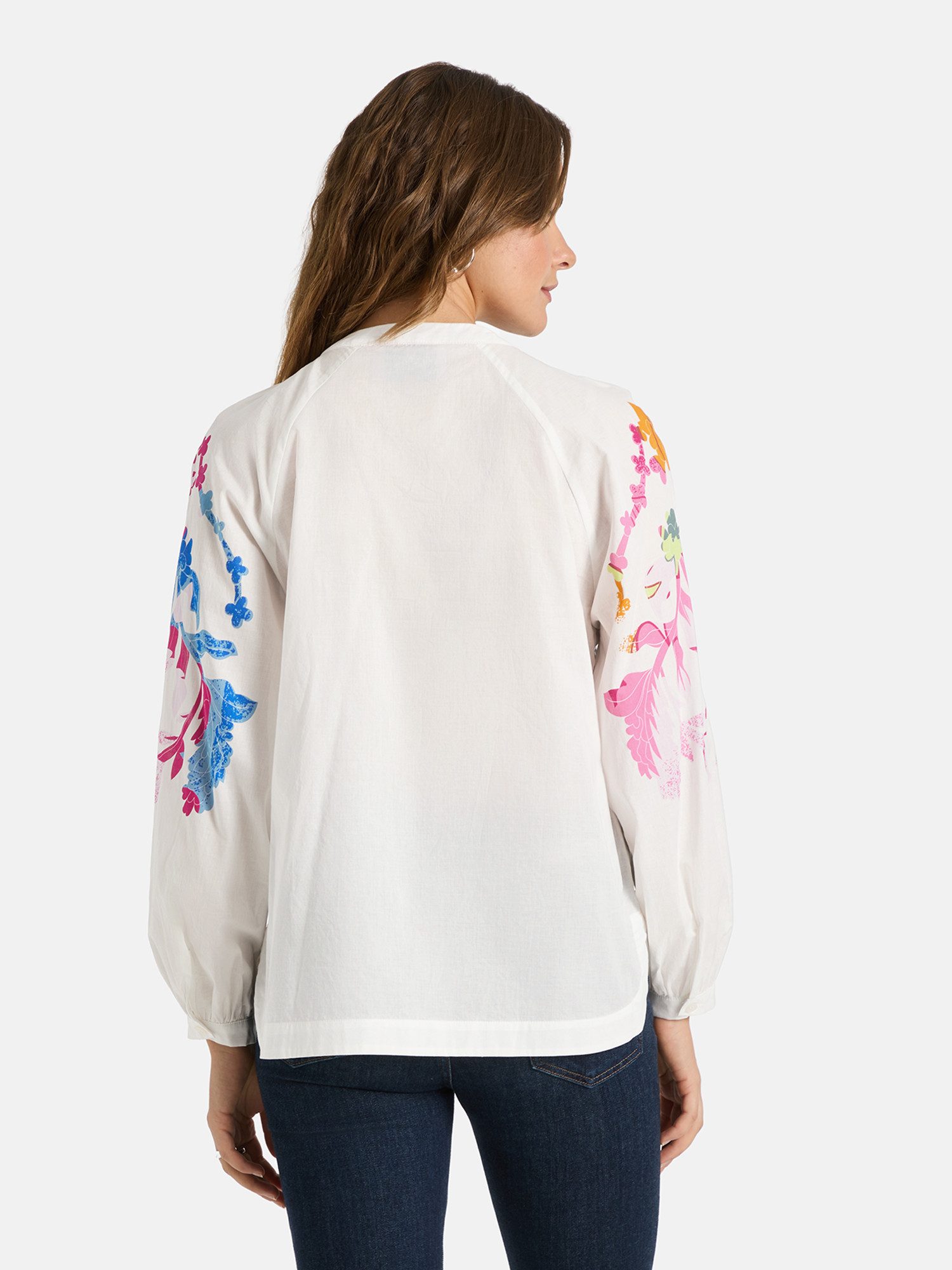 Lieblingsstück Langarmbluse RoalieL mit floralen Details günstig online kaufen