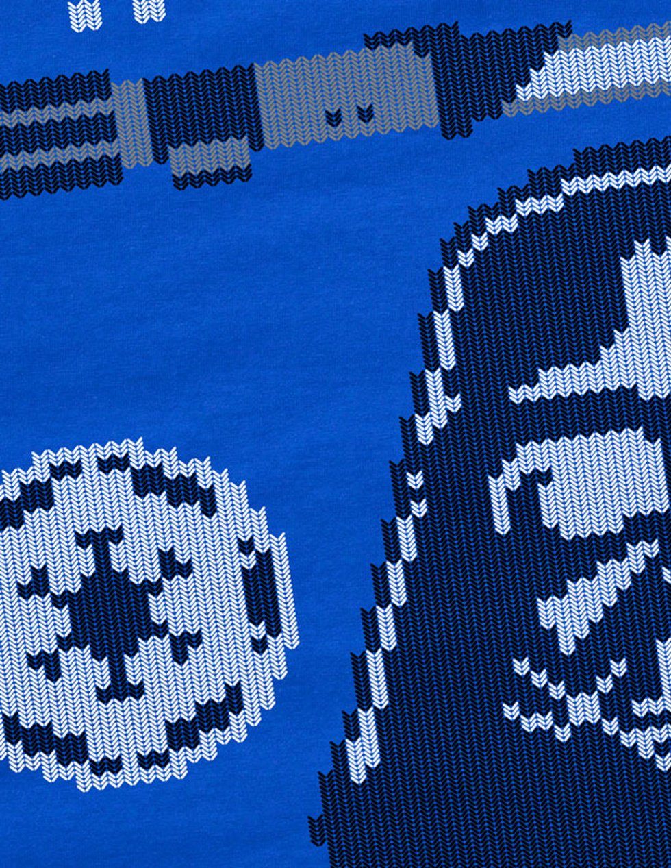 style3 Print-Shirt Herren pulli lichtschwert Lack Sweater vader of T-Shirt weihnachtsbaum sith Cheer x-mas blau Ugly