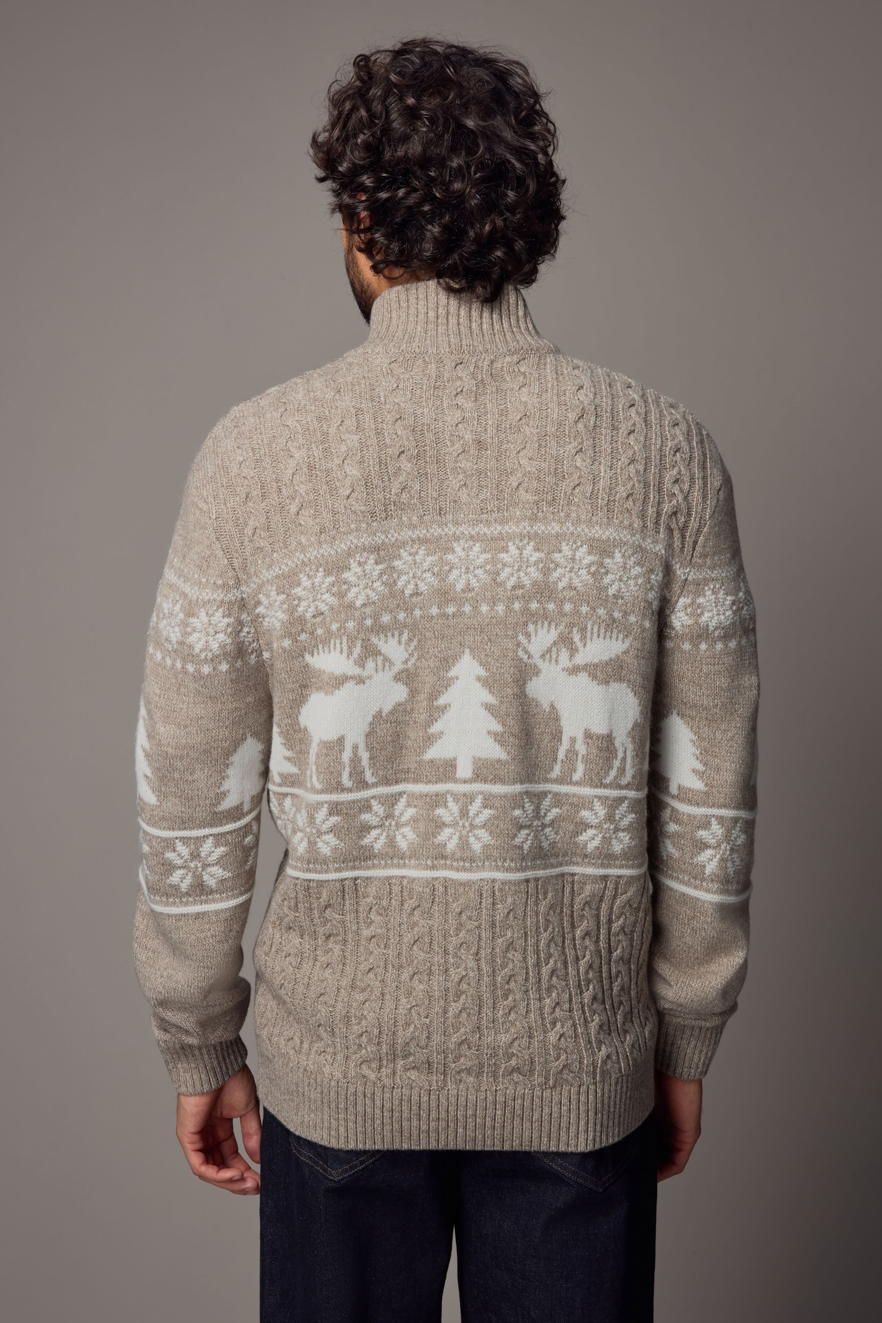 Next Troyer Regular Fit Weihnachts-Troyer (1-tlg) günstig online kaufen