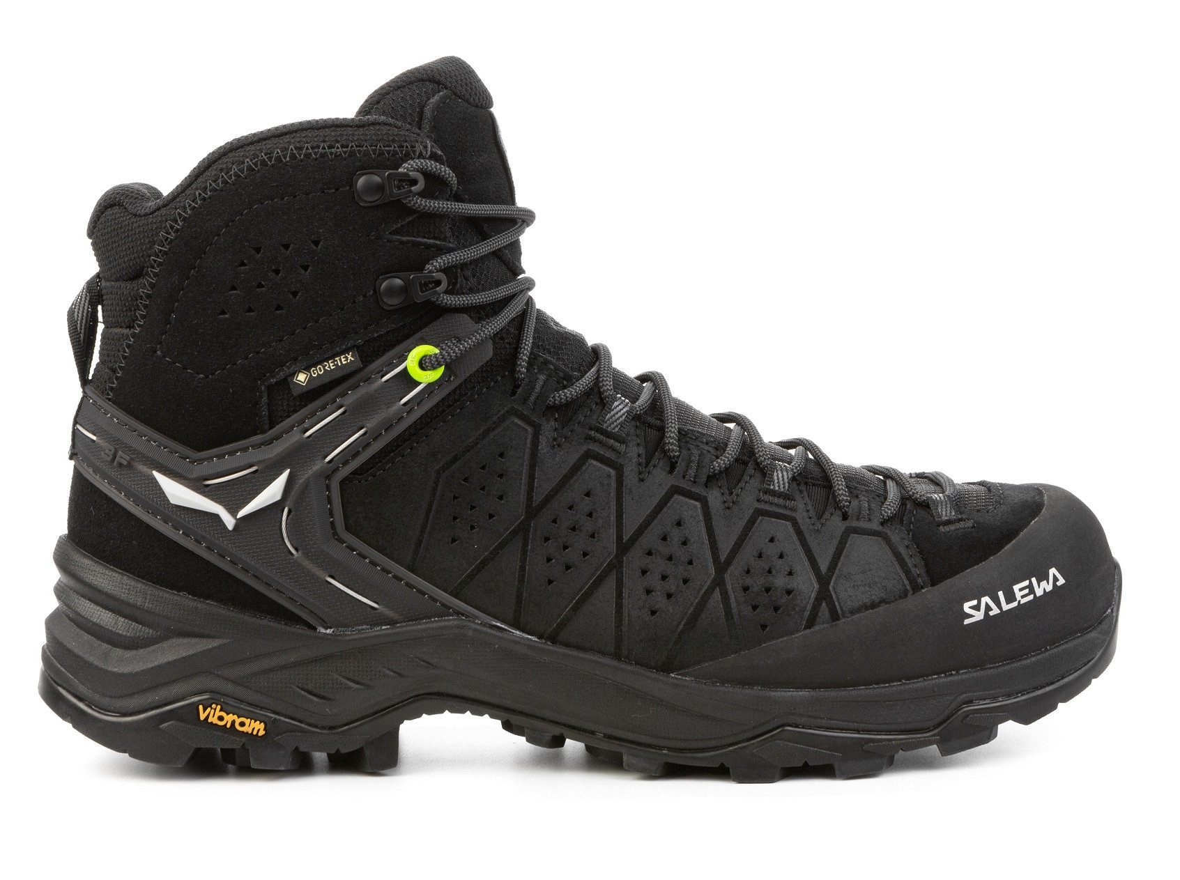 Salewa MS Alp Trainer 2 Mid GTX (Alpin, wasserdicht) schwarz Herren Wanderschuh