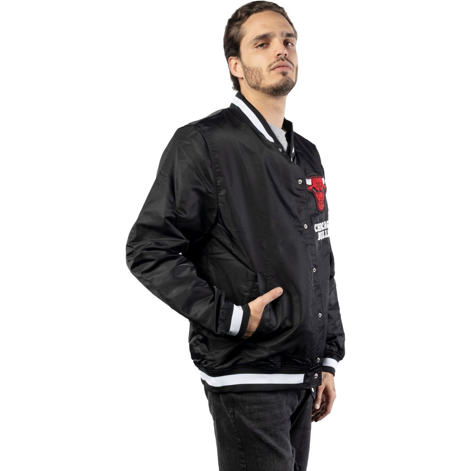New Era Bomberjacke College LOGO SELECT Chicago Bulls