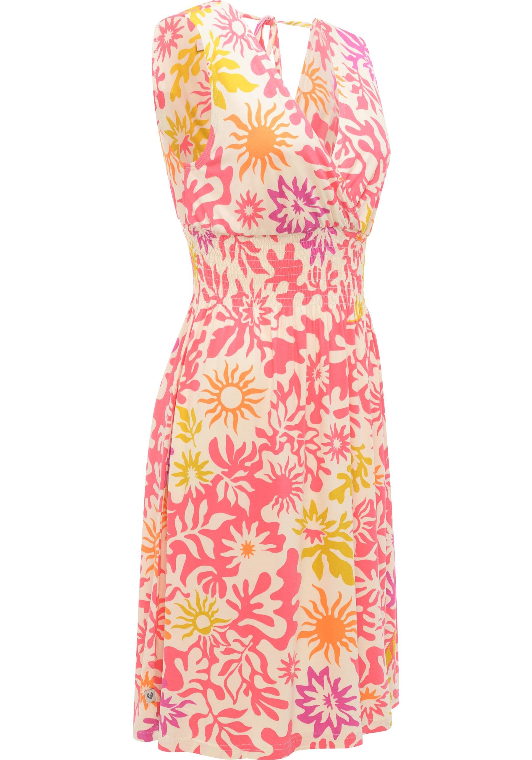 Ragwear Sommerkleid Aini Print Leichtes gemustertes Damen Kleid