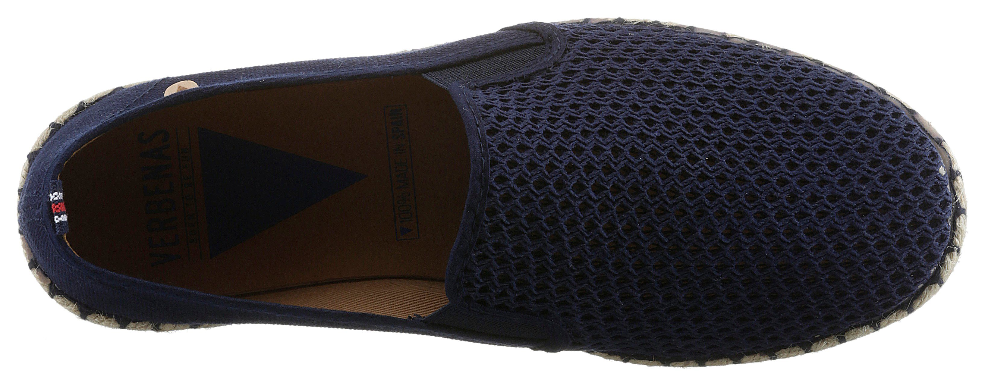 VERBENAS Tom Pacific Espadrille Slipper, Sommerschuh, Strandschuh mit luftdurchlässiger Perforation