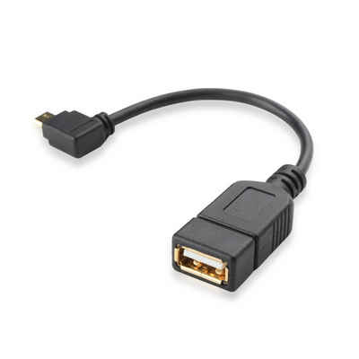 adaptare adaptare 40223 USB-OTG Adapter-Kabel Vergoldete Kontakte Micro-USB USB-Kabel