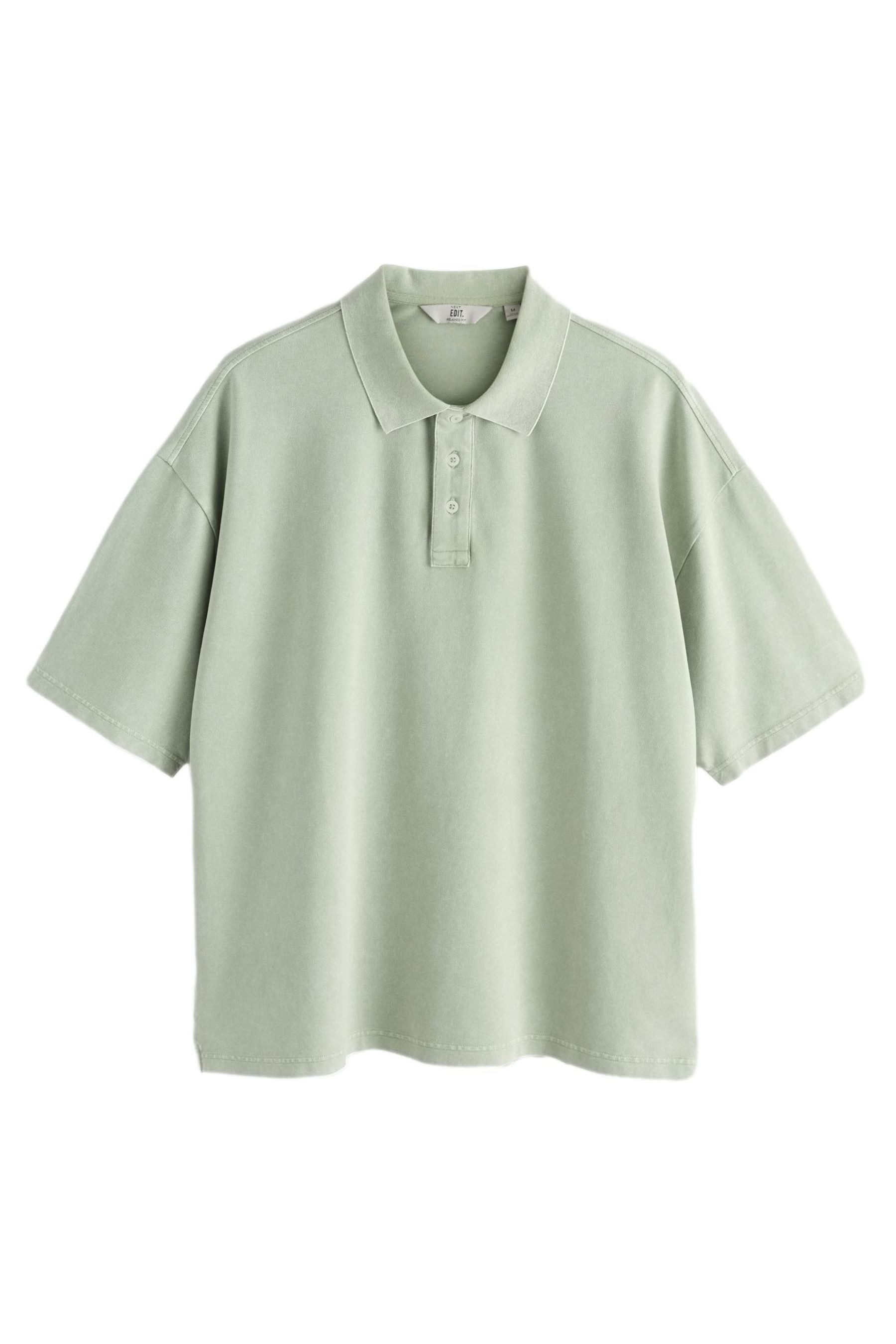 Next Poloshirt EDIT Poloshirt mit Waschung (1-tlg)