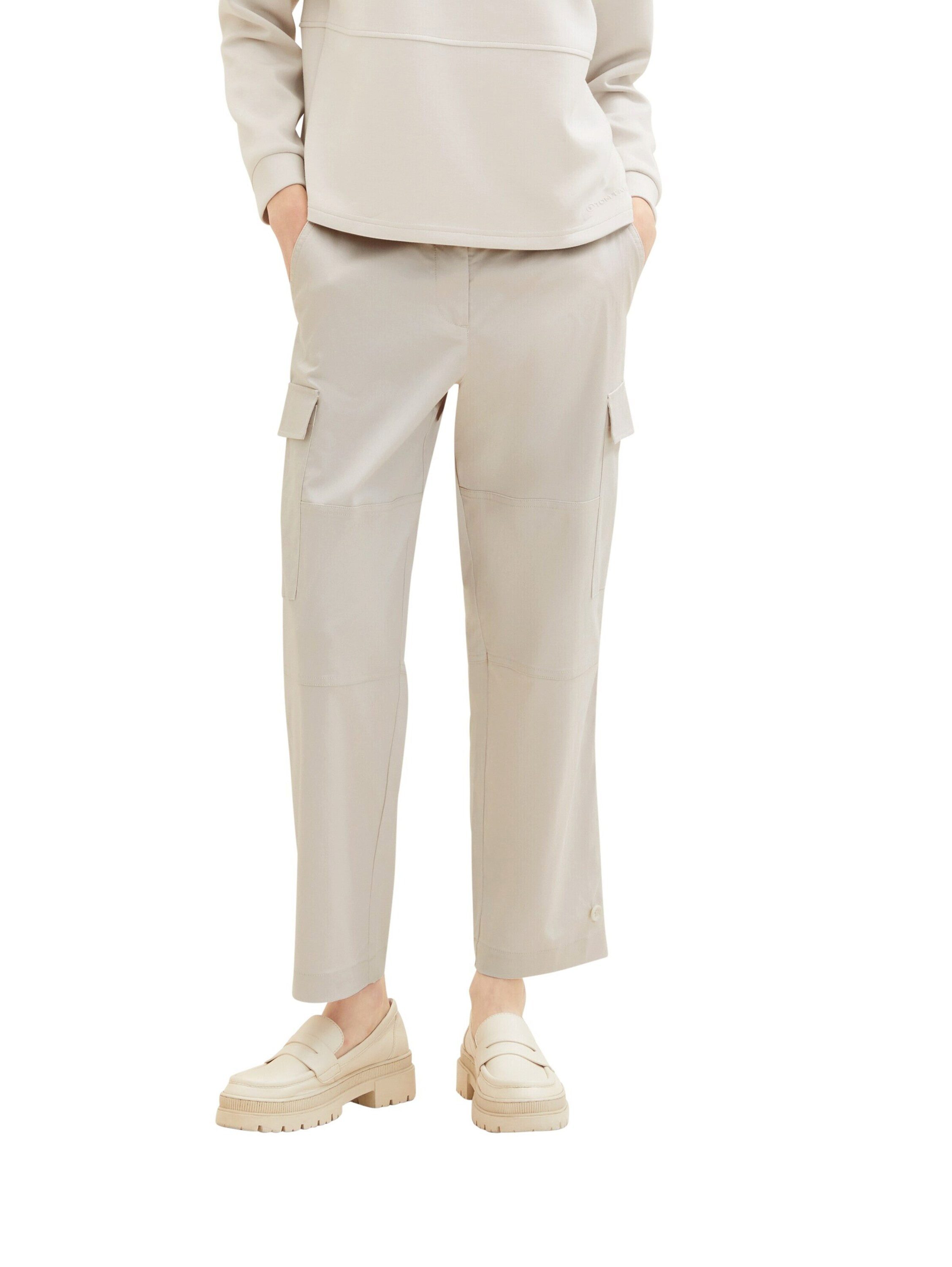 TOM TAILOR Cargohose (1-tlg) Plain/ohne Details