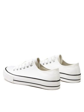 Keddo Sneakers aus Stoff 837002/01-05E White Sneaker