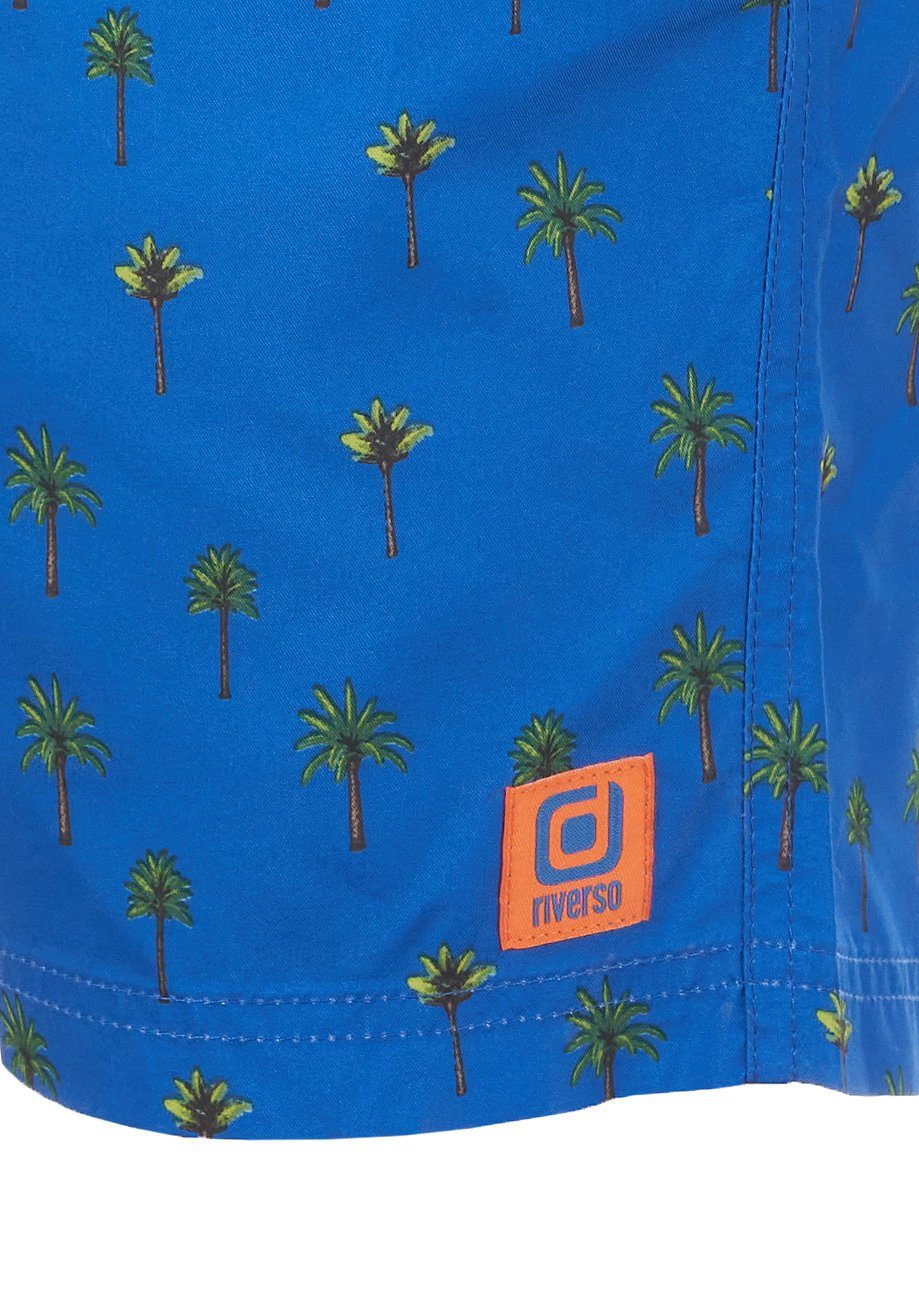 riverso Badeshorts Herren Badehose RIVKai Regular Fit (1-St) Sportshorts mit Kordelzug – Bild 4 von 5