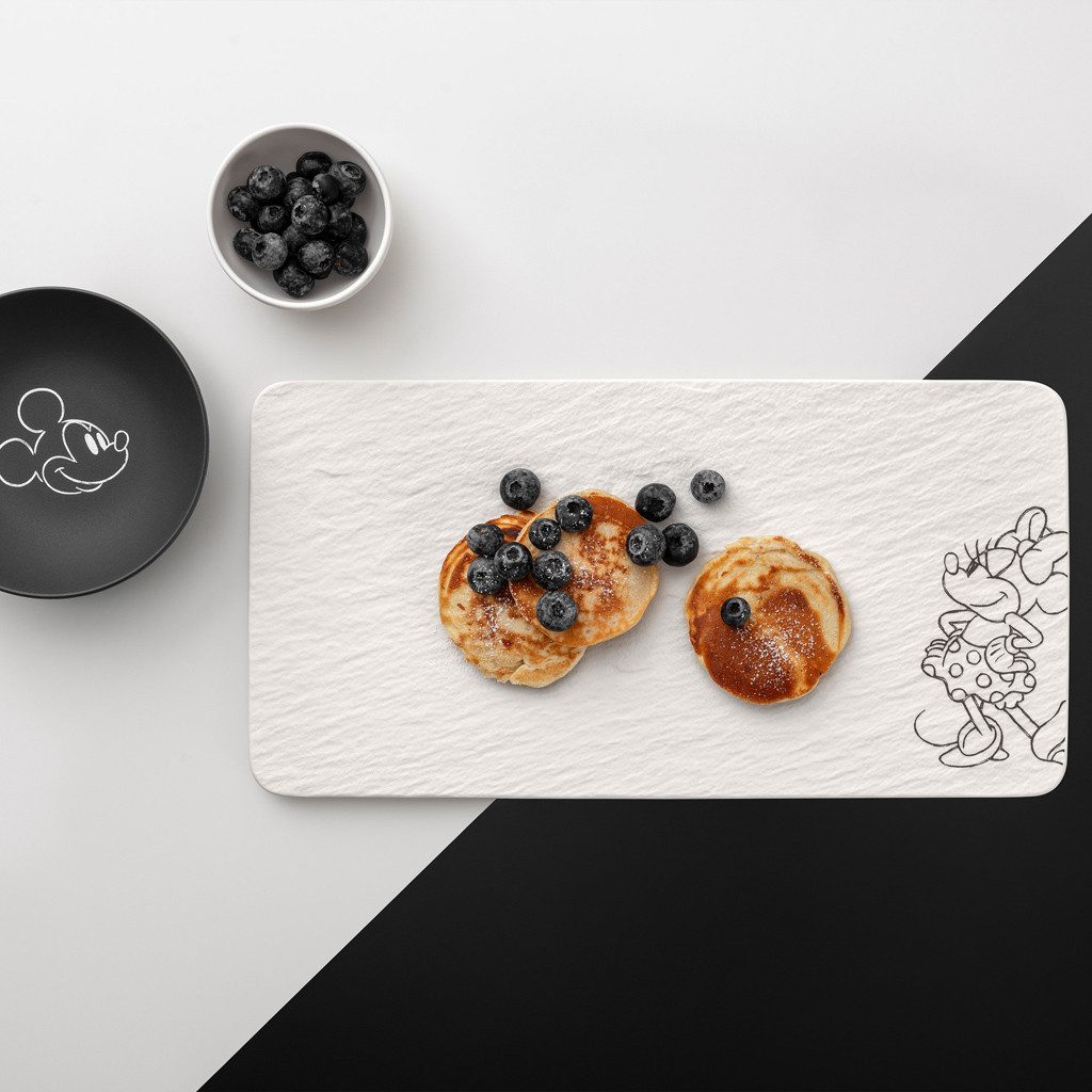 Villeroy & Boch Servierplatte, Porzellan, (1-tlg), Premium Porcelain, mikrow.- & spülm.sicher, Made in Germany