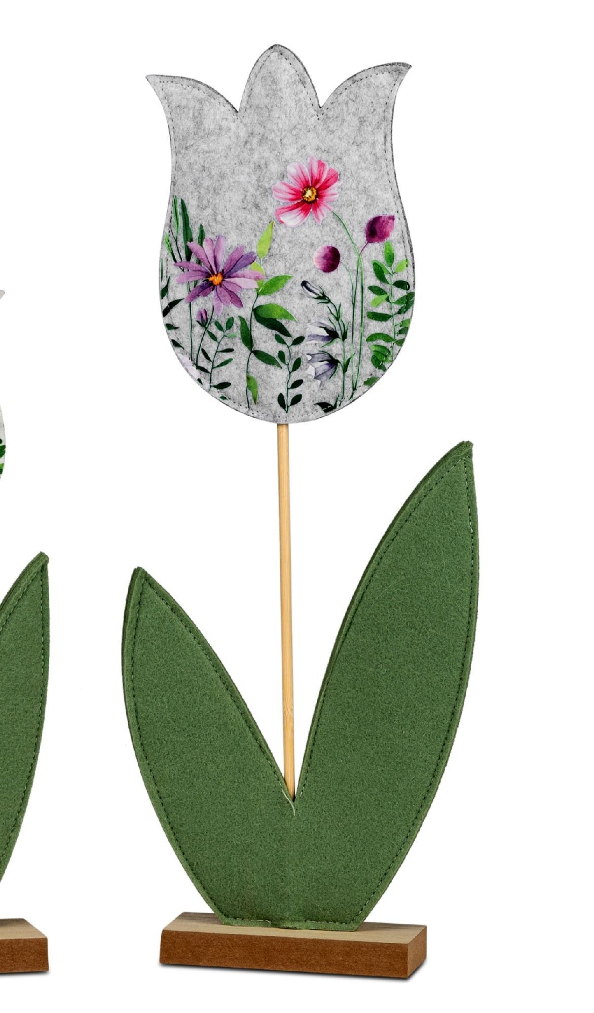 Dekofigur Blumenwiese