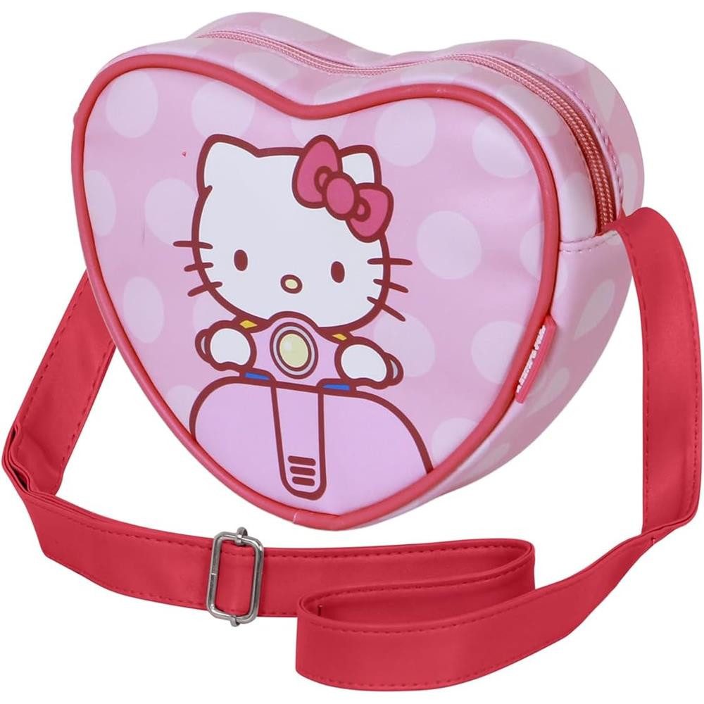 Schultertasche Sanrio Hello Kitty MotoHerz Umhängetasche Kindertasche Tasche