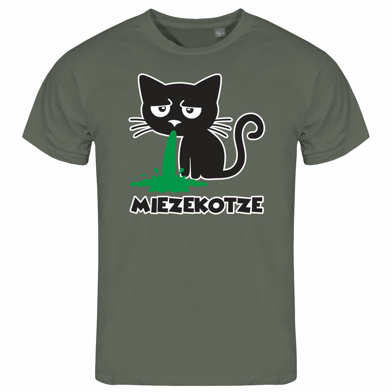 deinshirt Print-Shirt Herren T-Shirt Miezekotze Funshirt günstig online kaufen