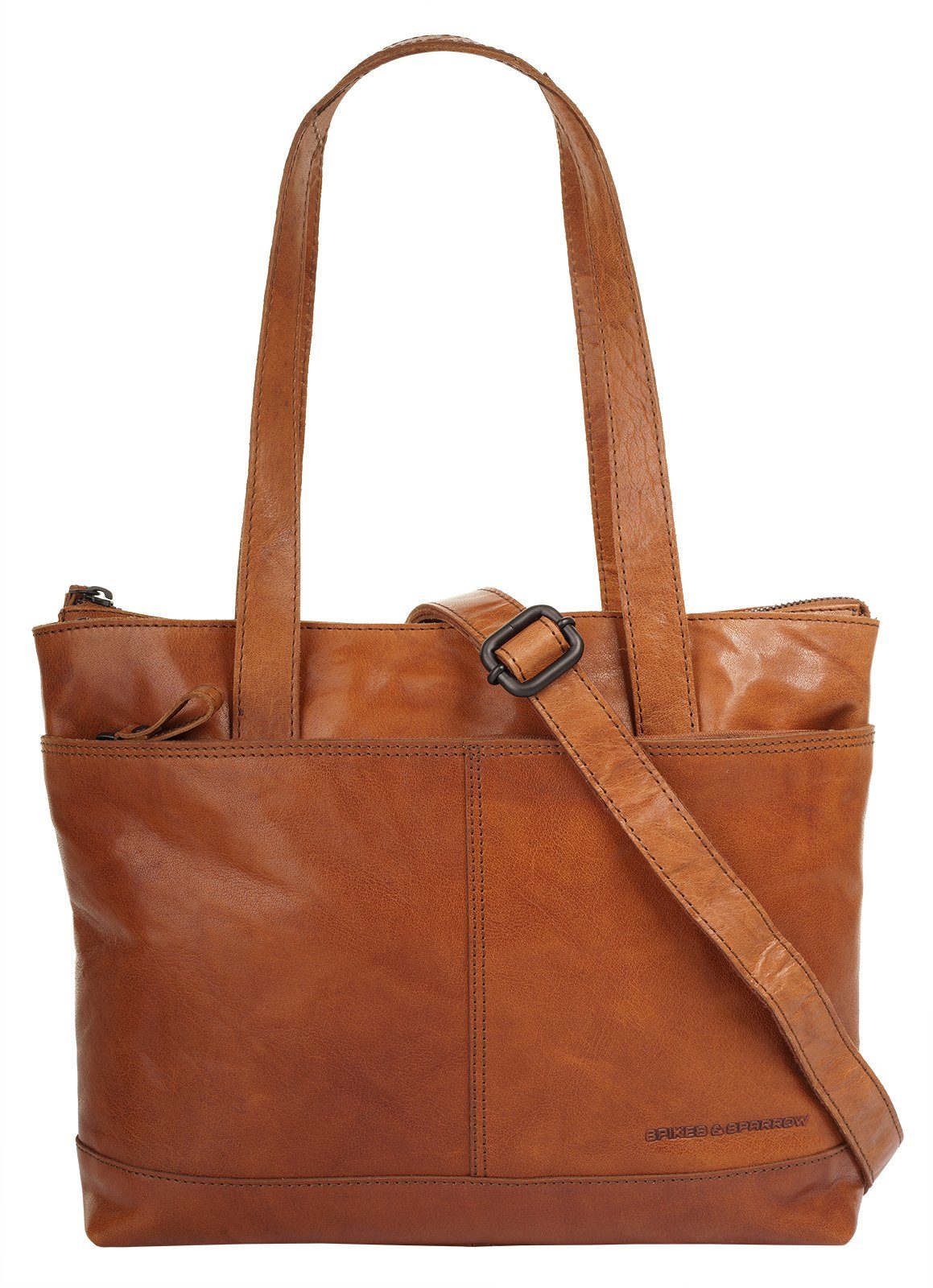 Spikes & Sparrow Shopper, echt Leder