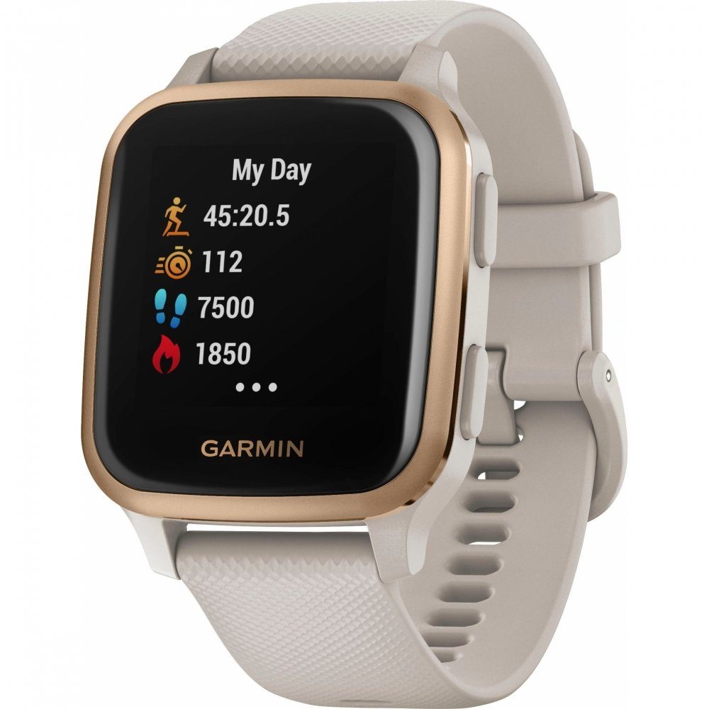 Garmin Venu Sq Music - Smartwatch - beige/rosegold Smartwatch
