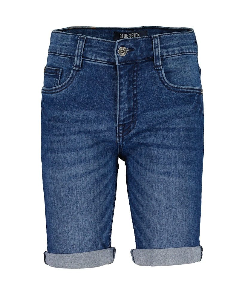 Blue Seven Jeansbermudas Blue Seven Jungen Jog Jeans Bermuda Shorts kurze Hose jeansblau (1-tlg)